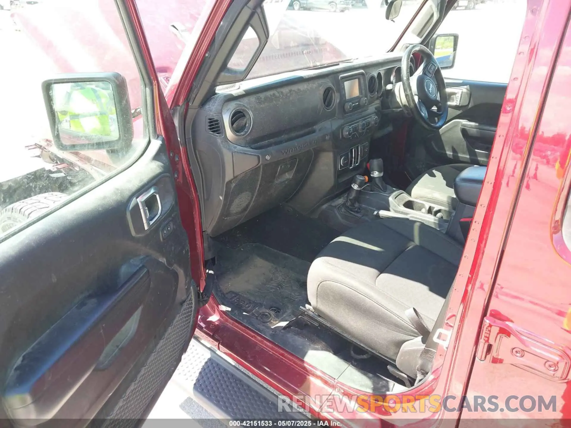 5 fotografías del automóvil dañado 1C4HJXKNXMW709412 JEEP WRANGLER UNLIMITED 2021