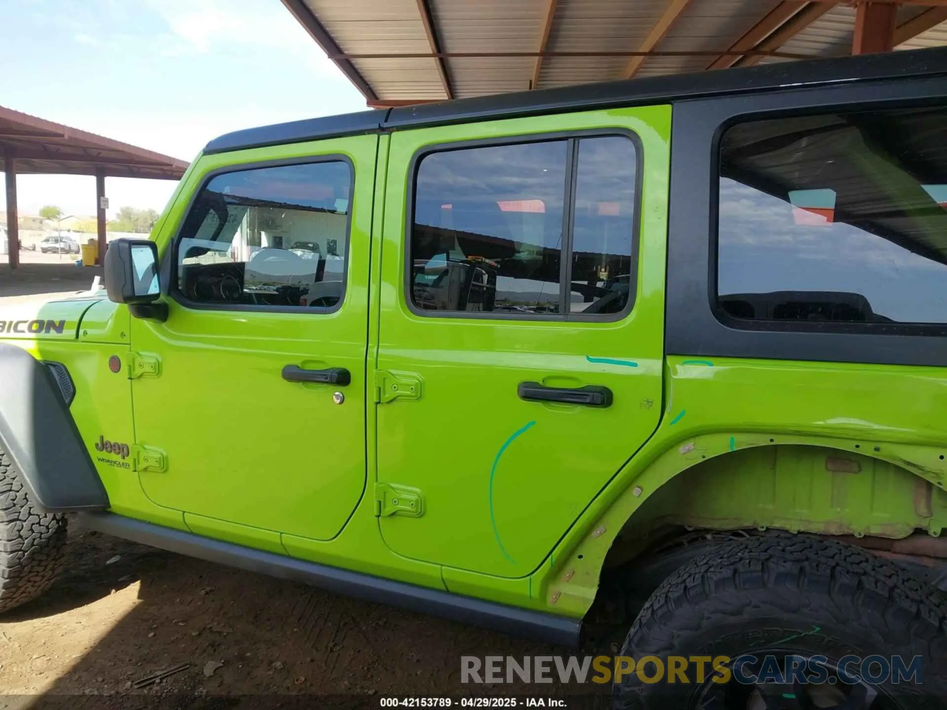 15 fotografías del automóvil dañado 1C4JJXFM4MW833906 JEEP WRANGLER UNLIMITED 2021