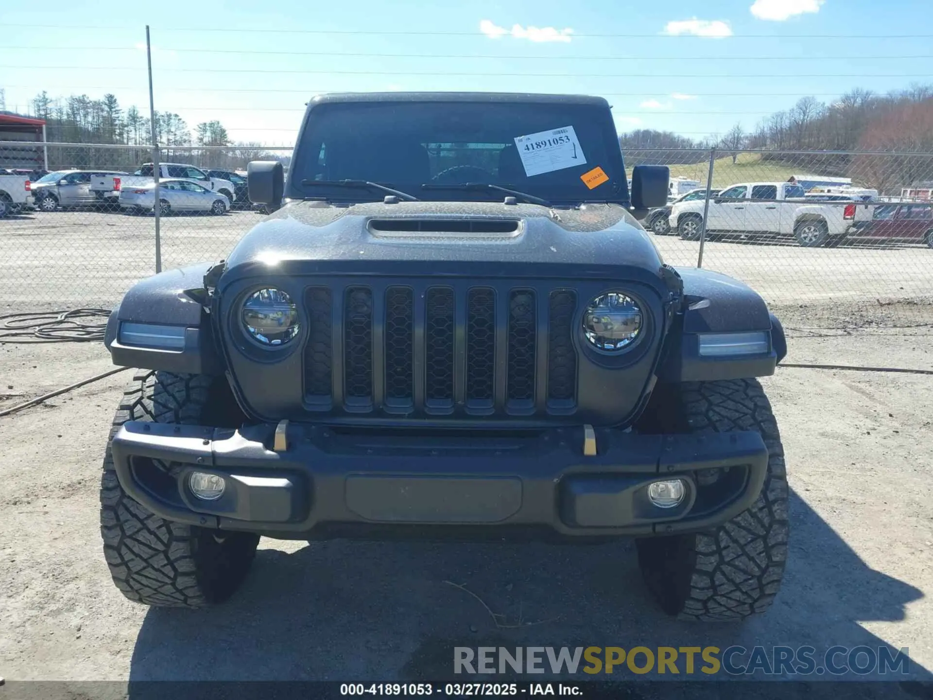 12 fotografías del automóvil dañado 1C4JJXSJ9MW752007 JEEP WRANGLER UNLIMITED 2021