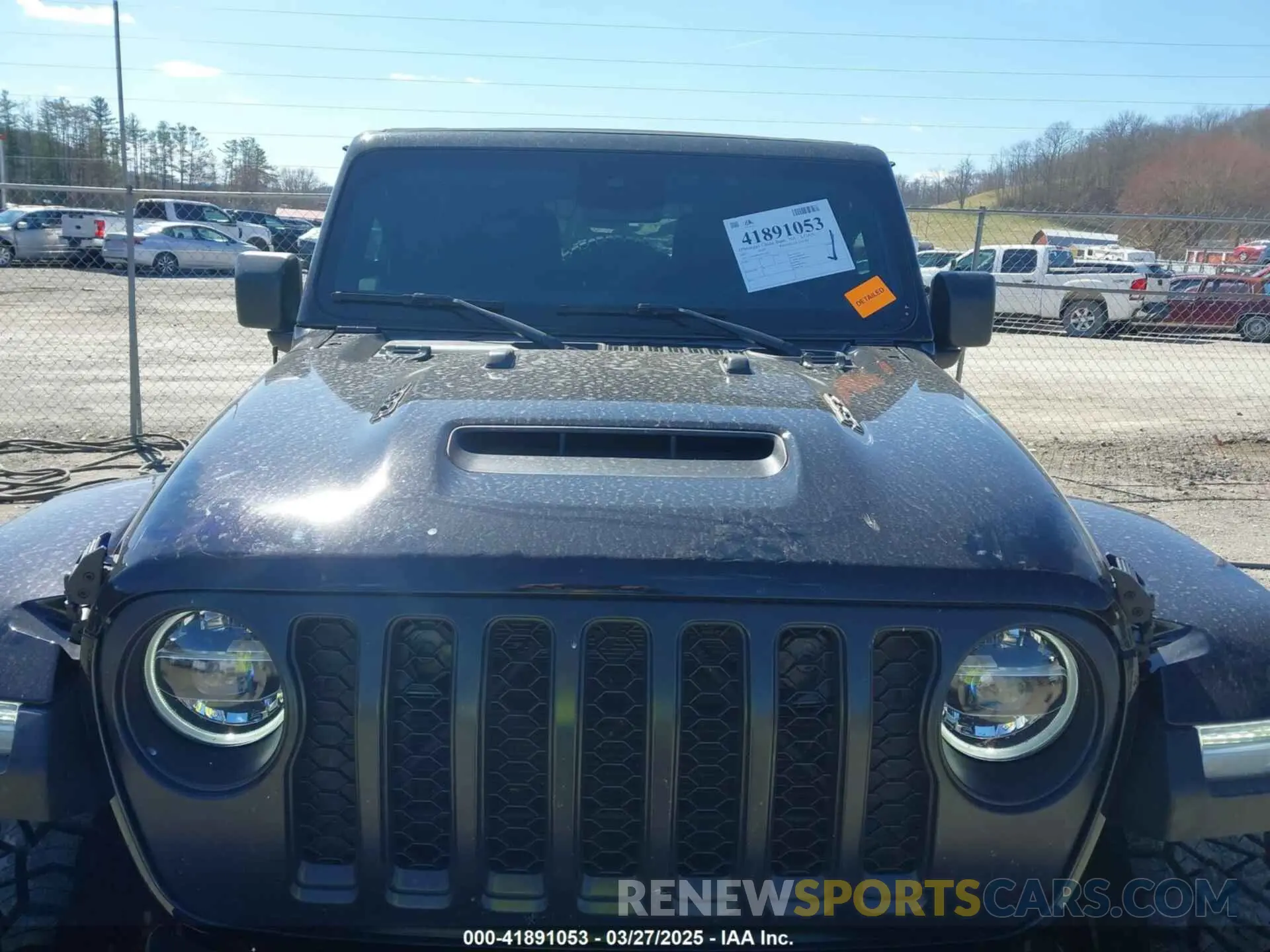6 fotografías del automóvil dañado 1C4JJXSJ9MW752007 JEEP WRANGLER UNLIMITED 2021
