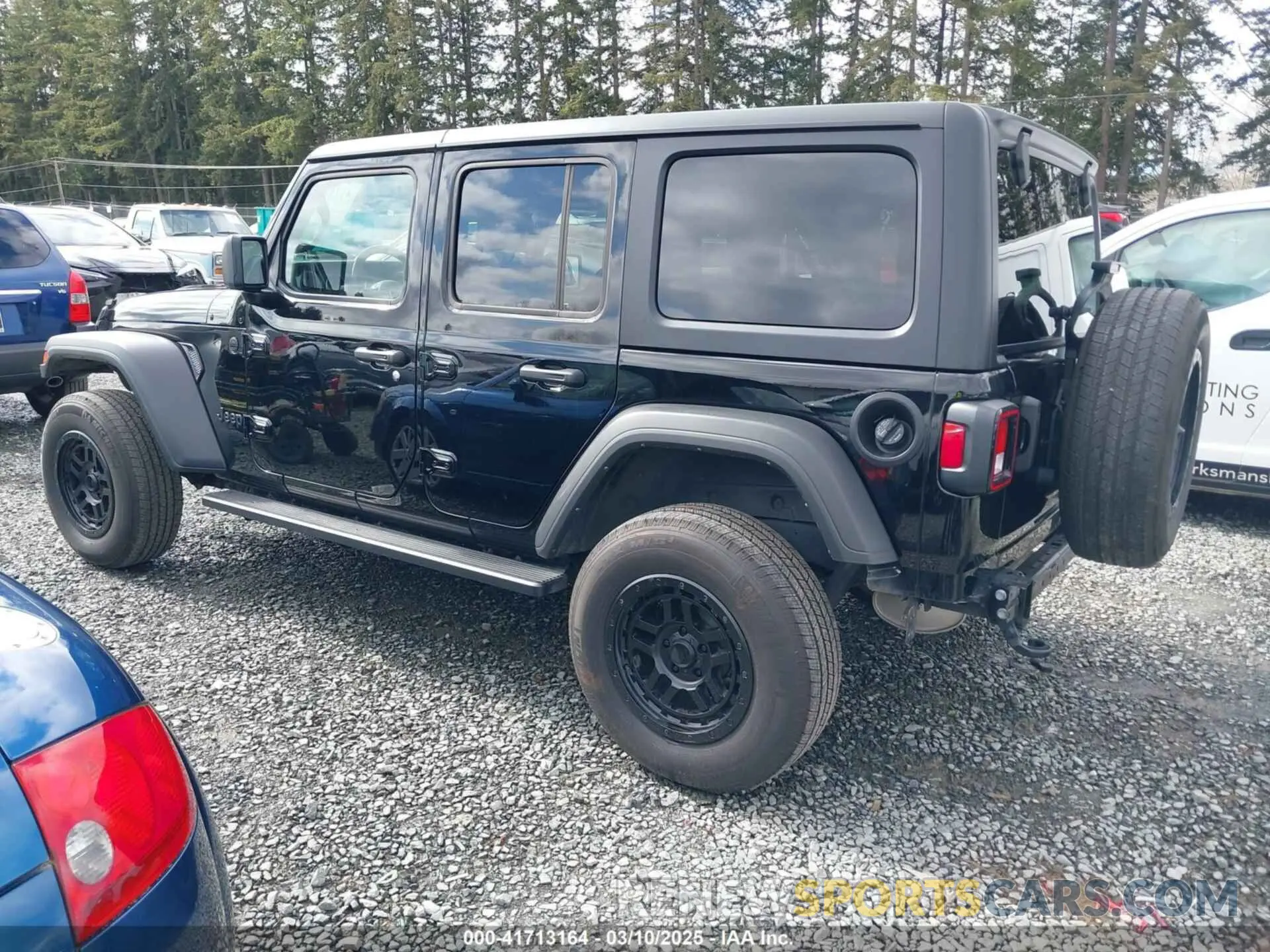 3 fotografías del automóvil dañado 1C4HJXDG1NW133757 JEEP WRANGLER UNLIMITED 2022
