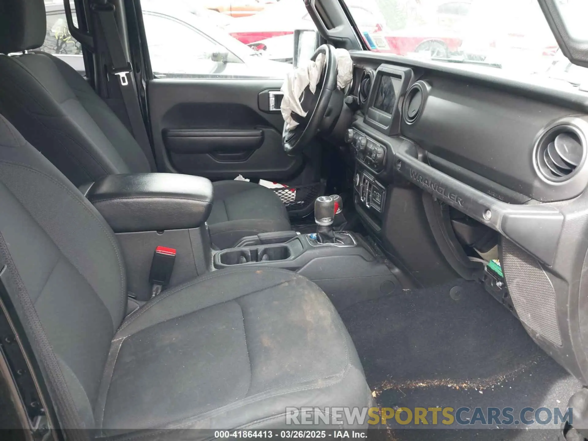 5 fotografías del automóvil dañado 1C4HJXDG1NW142202 JEEP WRANGLER UNLIMITED 2022