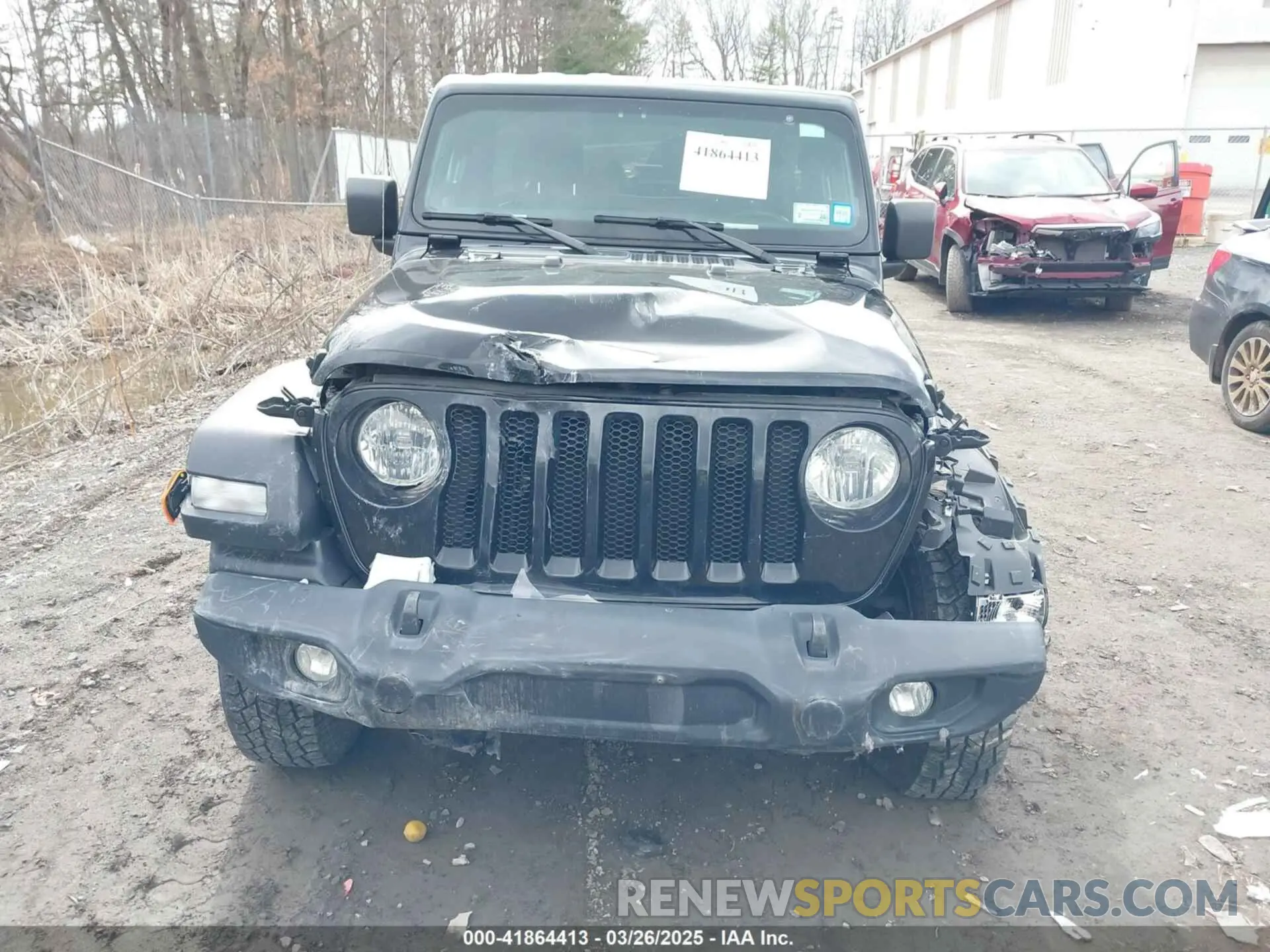 6 fotografías del automóvil dañado 1C4HJXDG1NW142202 JEEP WRANGLER UNLIMITED 2022