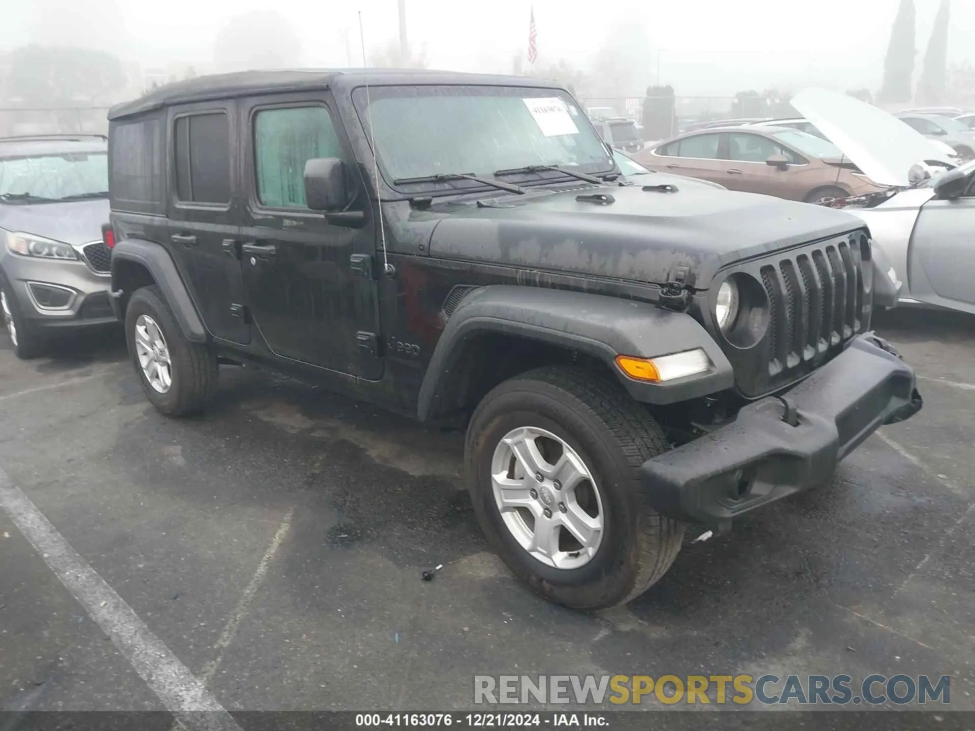 1 fotografías del automóvil dañado 1C4HJXDG1NW251565 JEEP WRANGLER UNLIMITED 2022