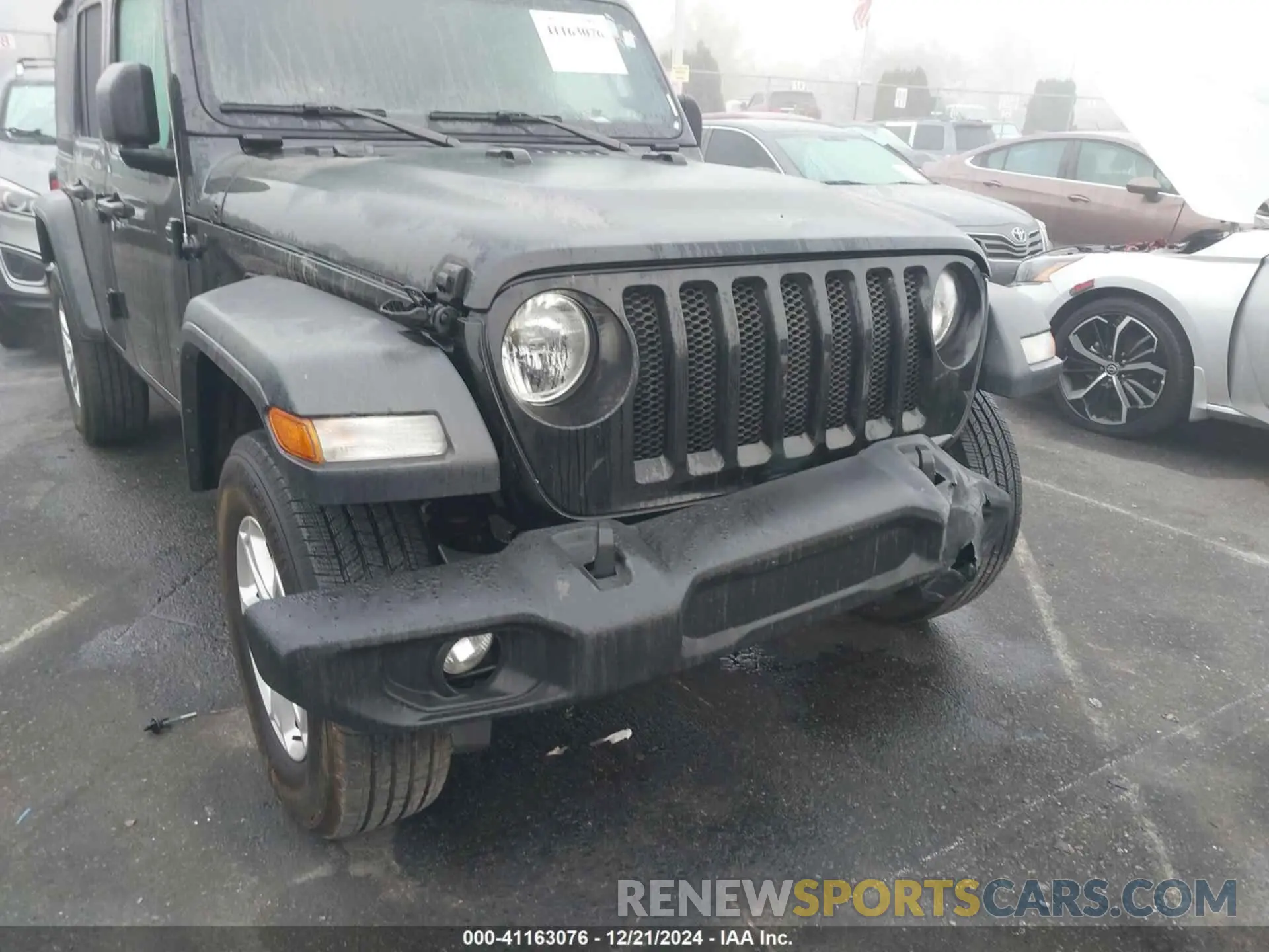 6 fotografías del automóvil dañado 1C4HJXDG1NW251565 JEEP WRANGLER UNLIMITED 2022