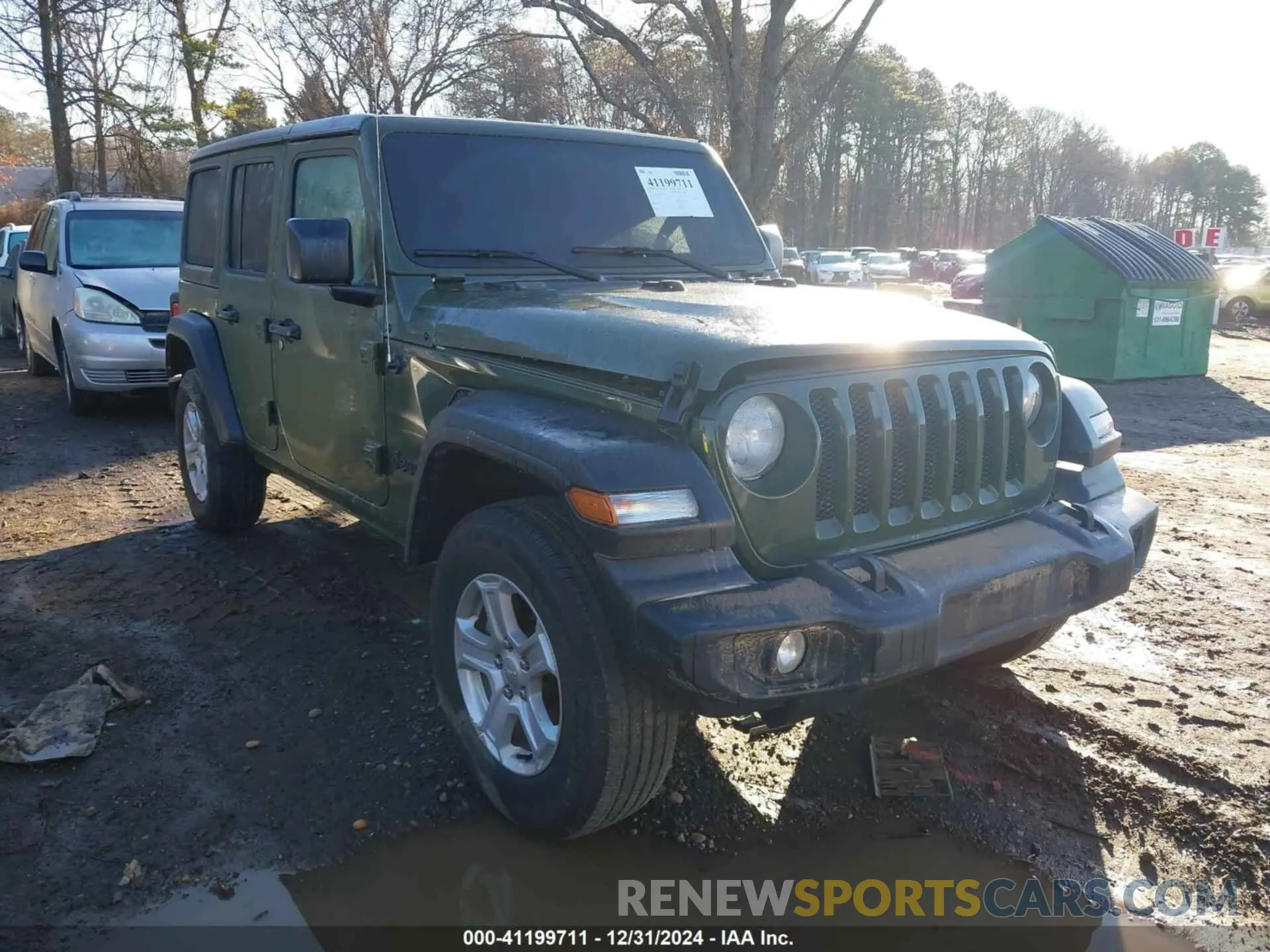 1 fotografías del automóvil dañado 1C4HJXDG2NW262462 JEEP WRANGLER UNLIMITED 2022