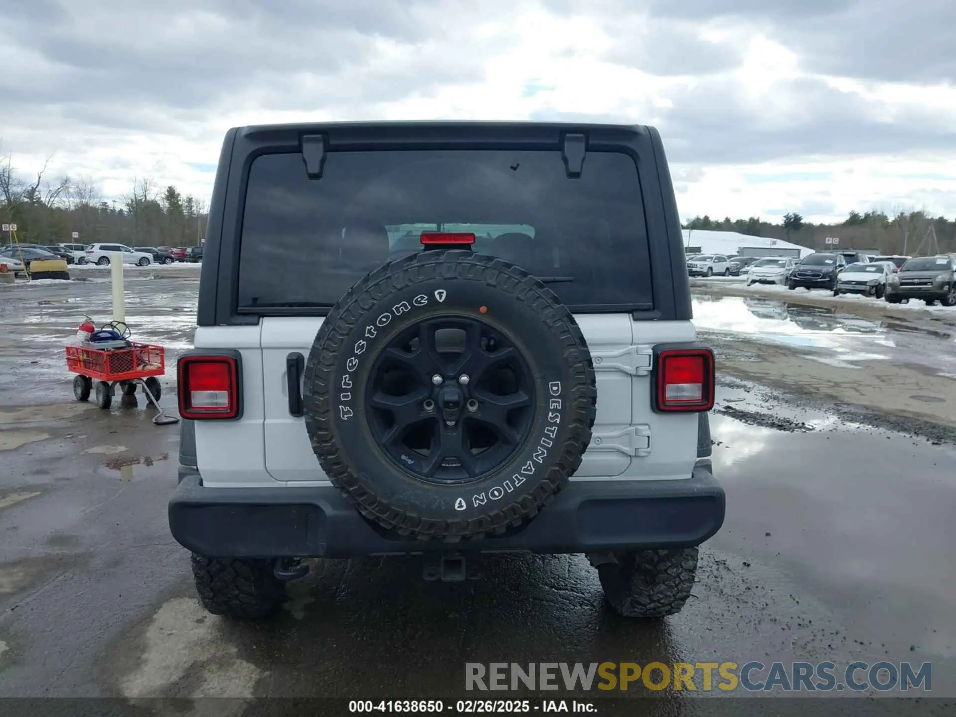 16 fotografías del automóvil dañado 1C4HJXDG3NW155467 JEEP WRANGLER UNLIMITED 2022