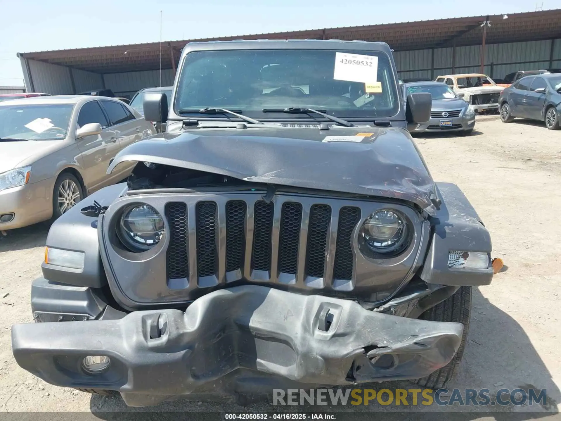 11 fotografías del automóvil dañado 1C4HJXDGXNW175635 JEEP WRANGLER UNLIMITED 2022