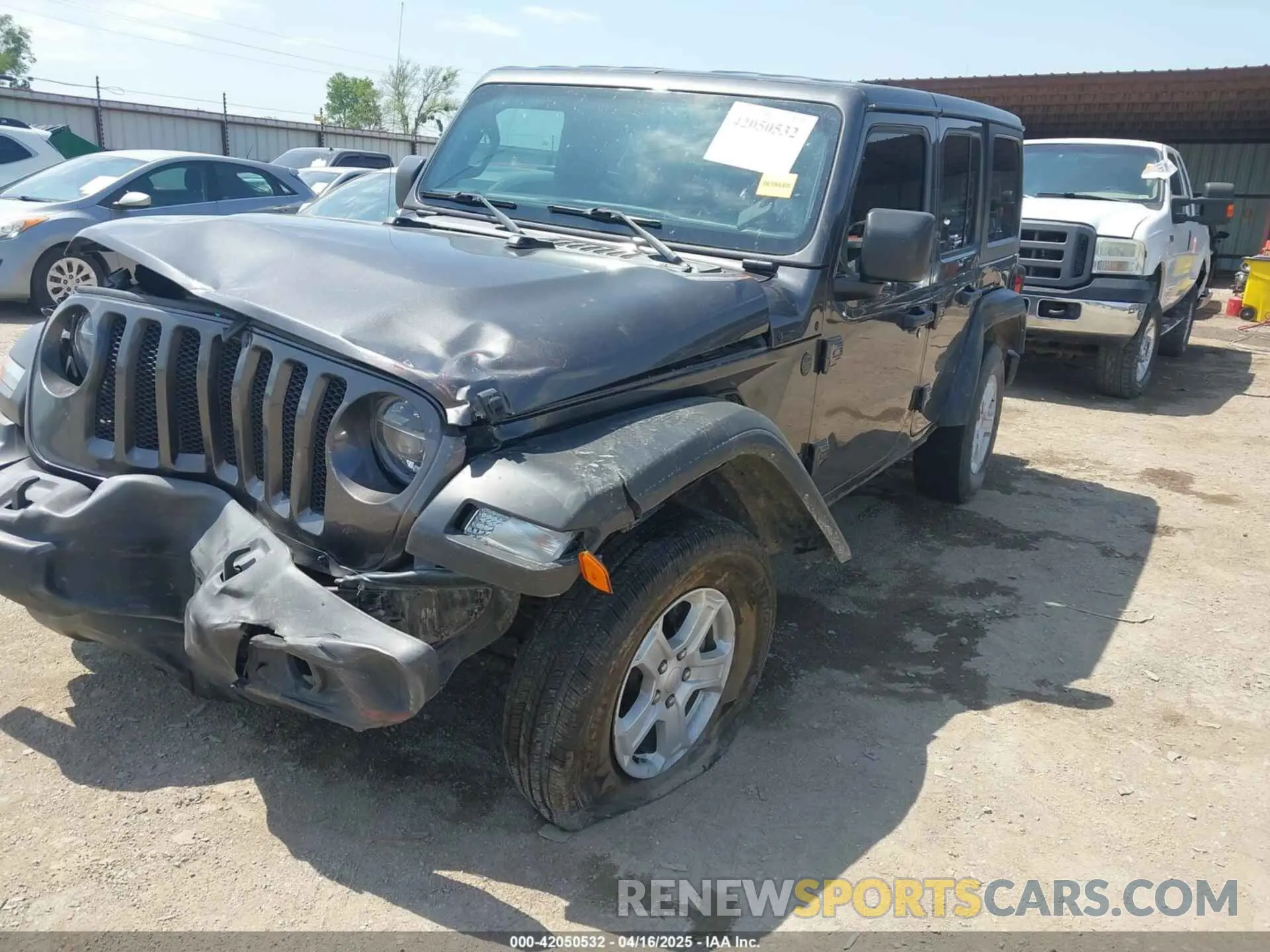 2 fotografías del automóvil dañado 1C4HJXDGXNW175635 JEEP WRANGLER UNLIMITED 2022