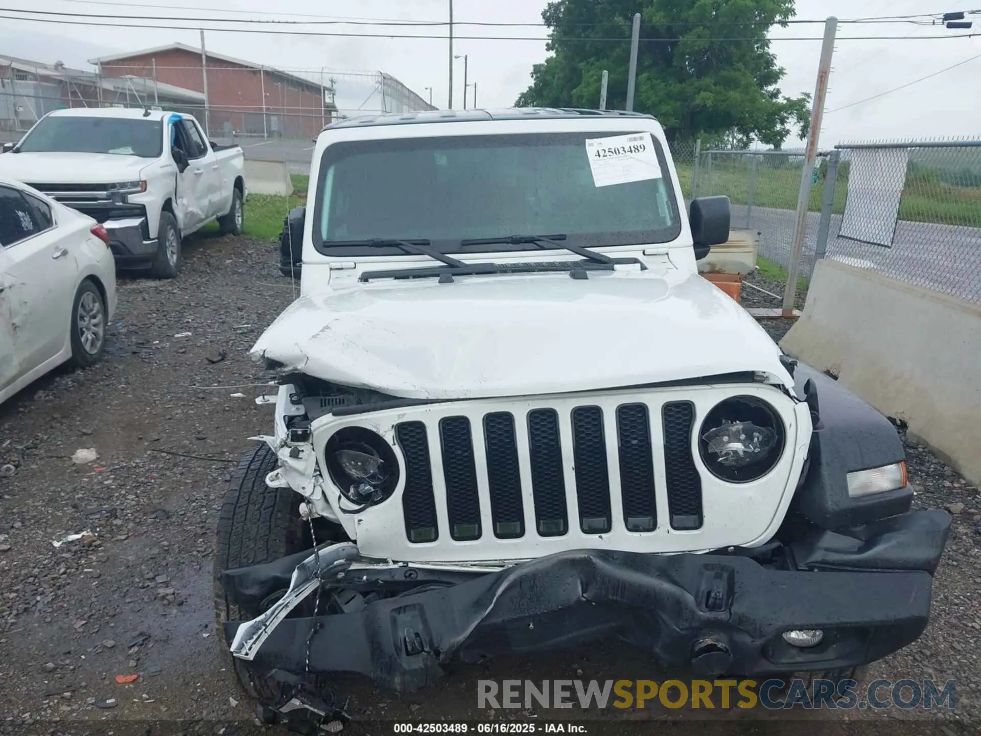 12 fotografías del automóvil dañado 1C4HJXDGXNW201781 JEEP WRANGLER UNLIMITED 2022