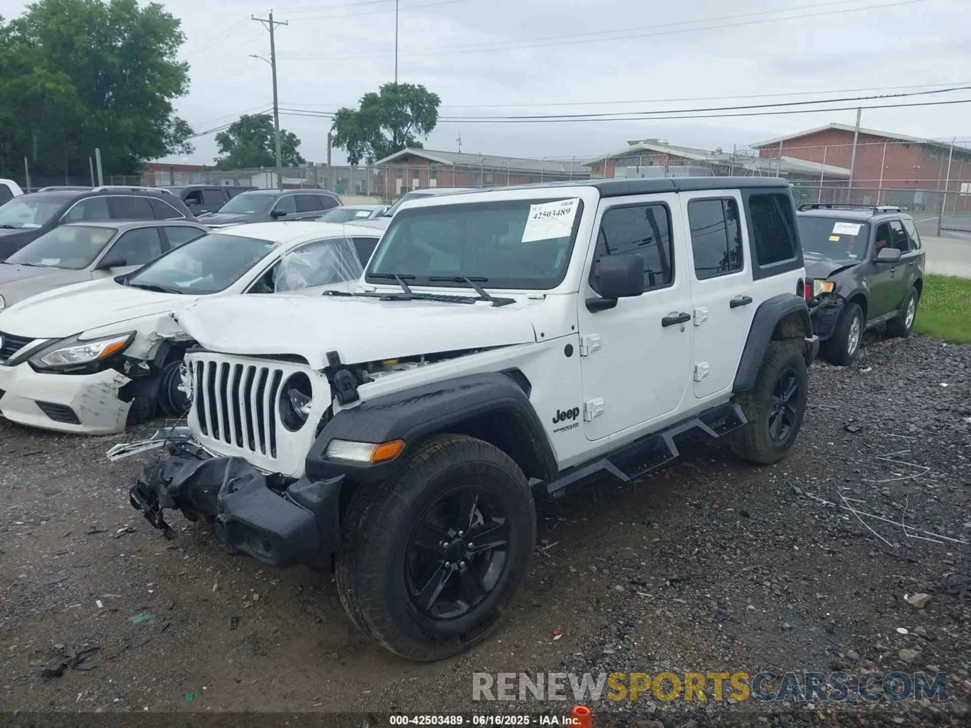14 fotografías del automóvil dañado 1C4HJXDGXNW201781 JEEP WRANGLER UNLIMITED 2022