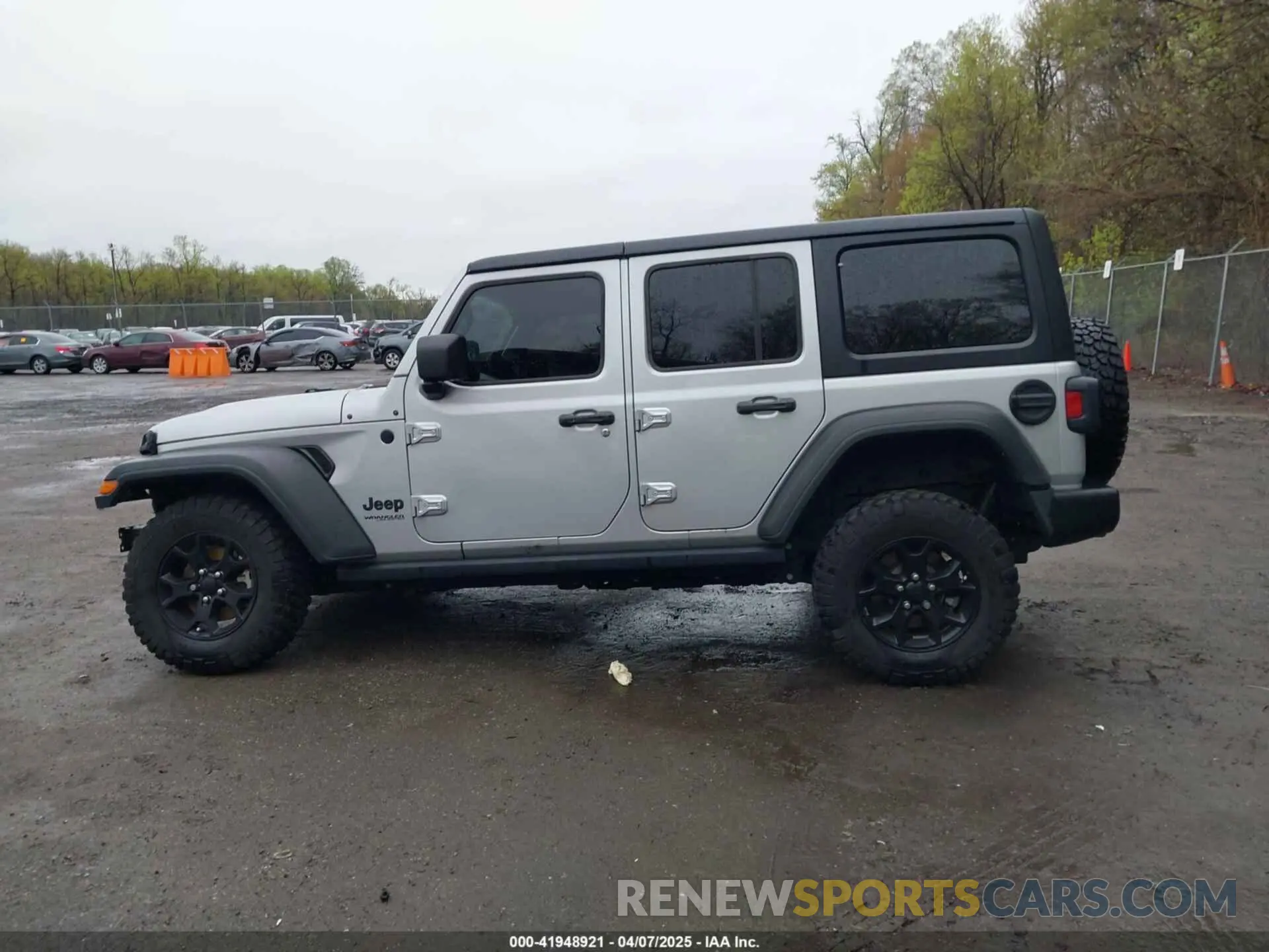 14 fotografías del automóvil dañado 1C4HJXDM9NW272685 JEEP WRANGLER UNLIMITED 2022