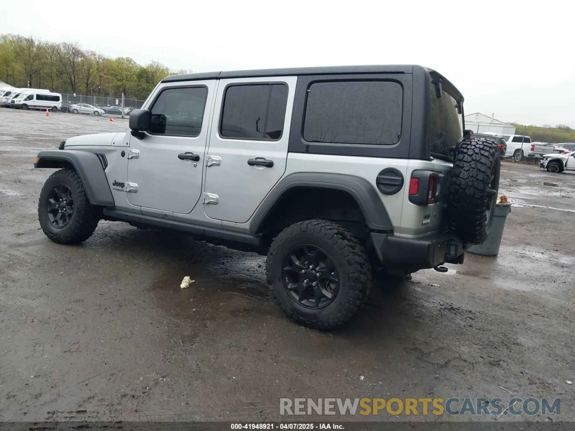 3 fotografías del automóvil dañado 1C4HJXDM9NW272685 JEEP WRANGLER UNLIMITED 2022