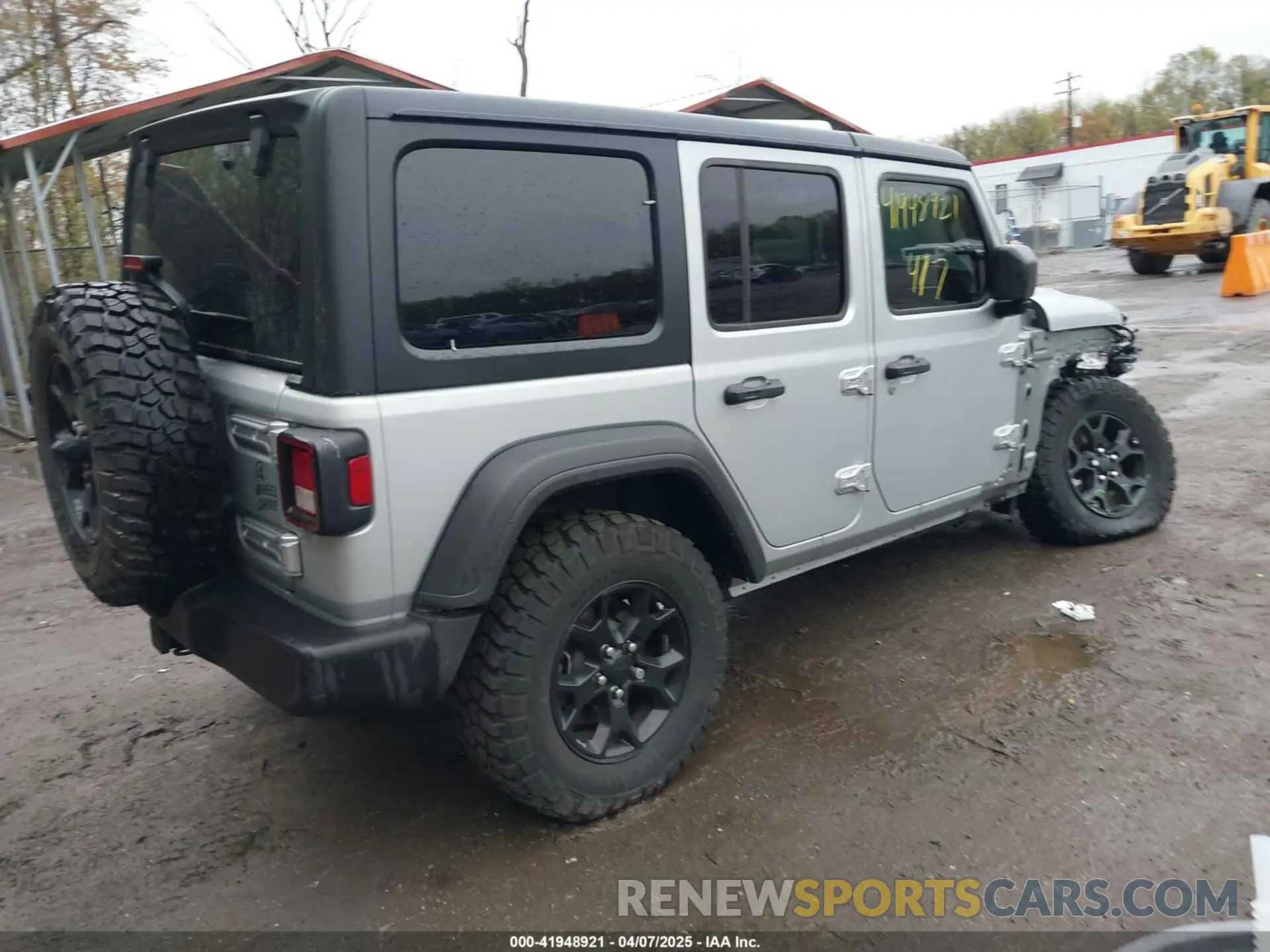 4 fotografías del automóvil dañado 1C4HJXDM9NW272685 JEEP WRANGLER UNLIMITED 2022
