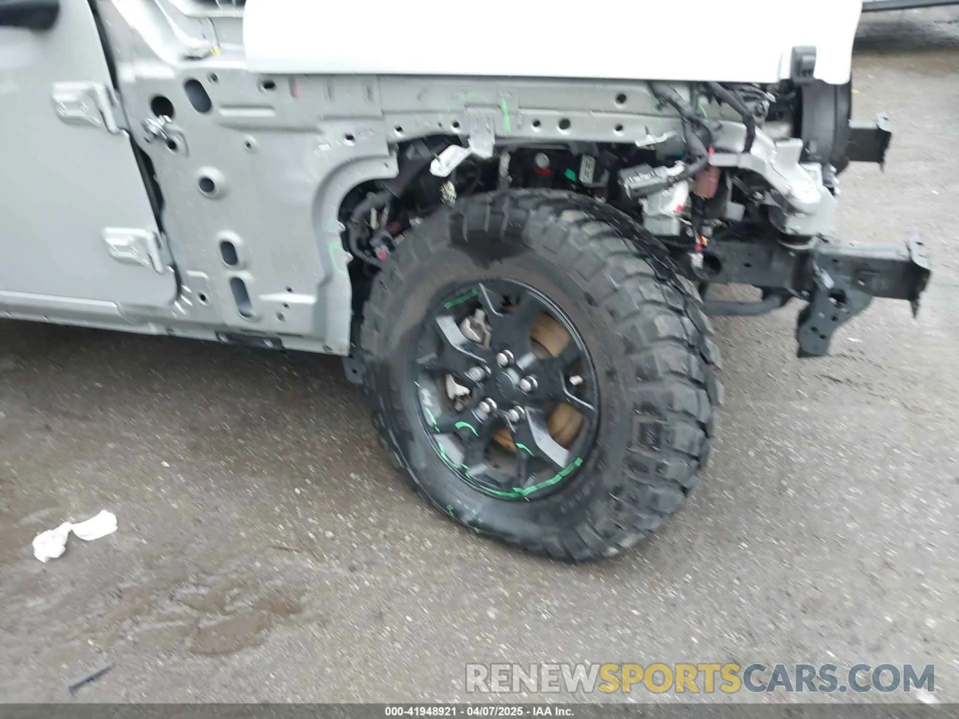 6 fotografías del automóvil dañado 1C4HJXDM9NW272685 JEEP WRANGLER UNLIMITED 2022