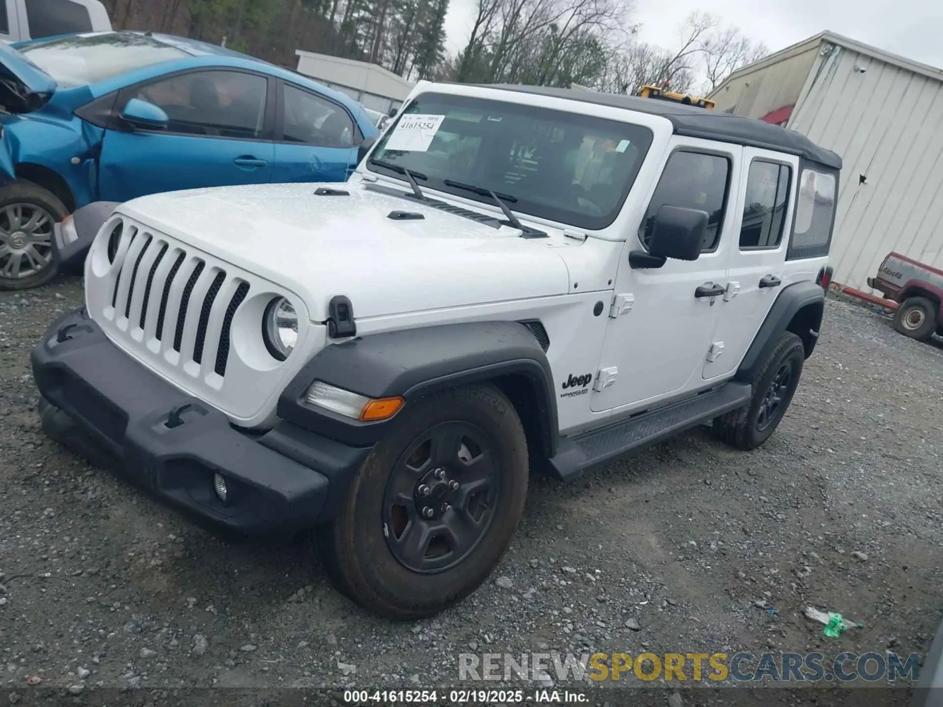 2 fotografías del automóvil dañado 1C4HJXDN1NW175134 JEEP WRANGLER UNLIMITED 2022
