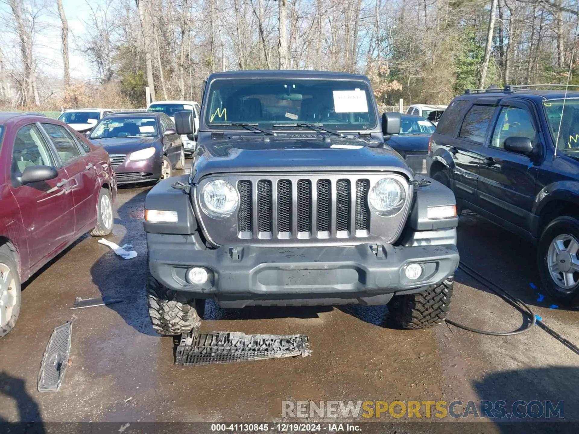 12 fotografías del automóvil dañado 1C4HJXDN1NW240032 JEEP WRANGLER UNLIMITED 2022