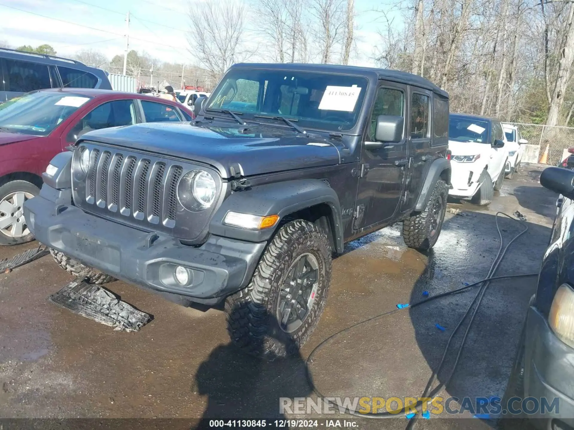 2 fotografías del automóvil dañado 1C4HJXDN1NW240032 JEEP WRANGLER UNLIMITED 2022