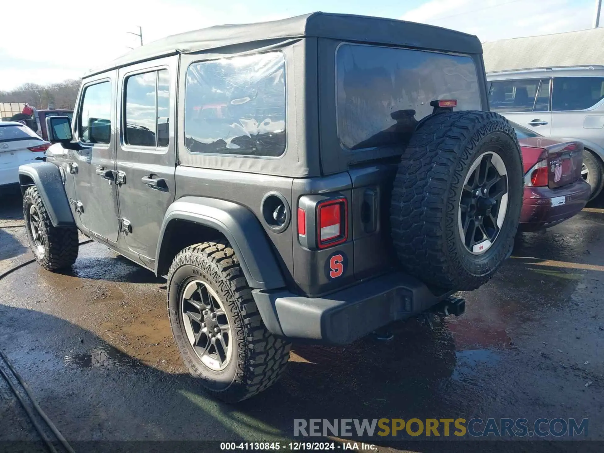 3 fotografías del automóvil dañado 1C4HJXDN1NW240032 JEEP WRANGLER UNLIMITED 2022