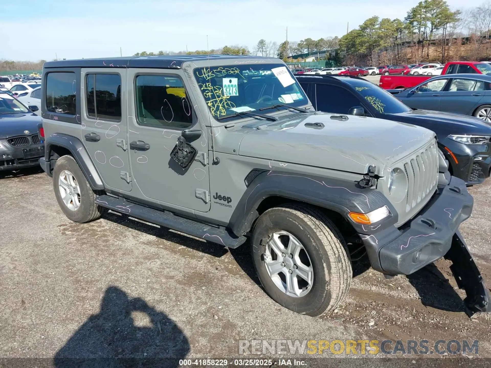1 fotografías del automóvil dañado 1C4HJXDN2NW267658 JEEP WRANGLER UNLIMITED 2022