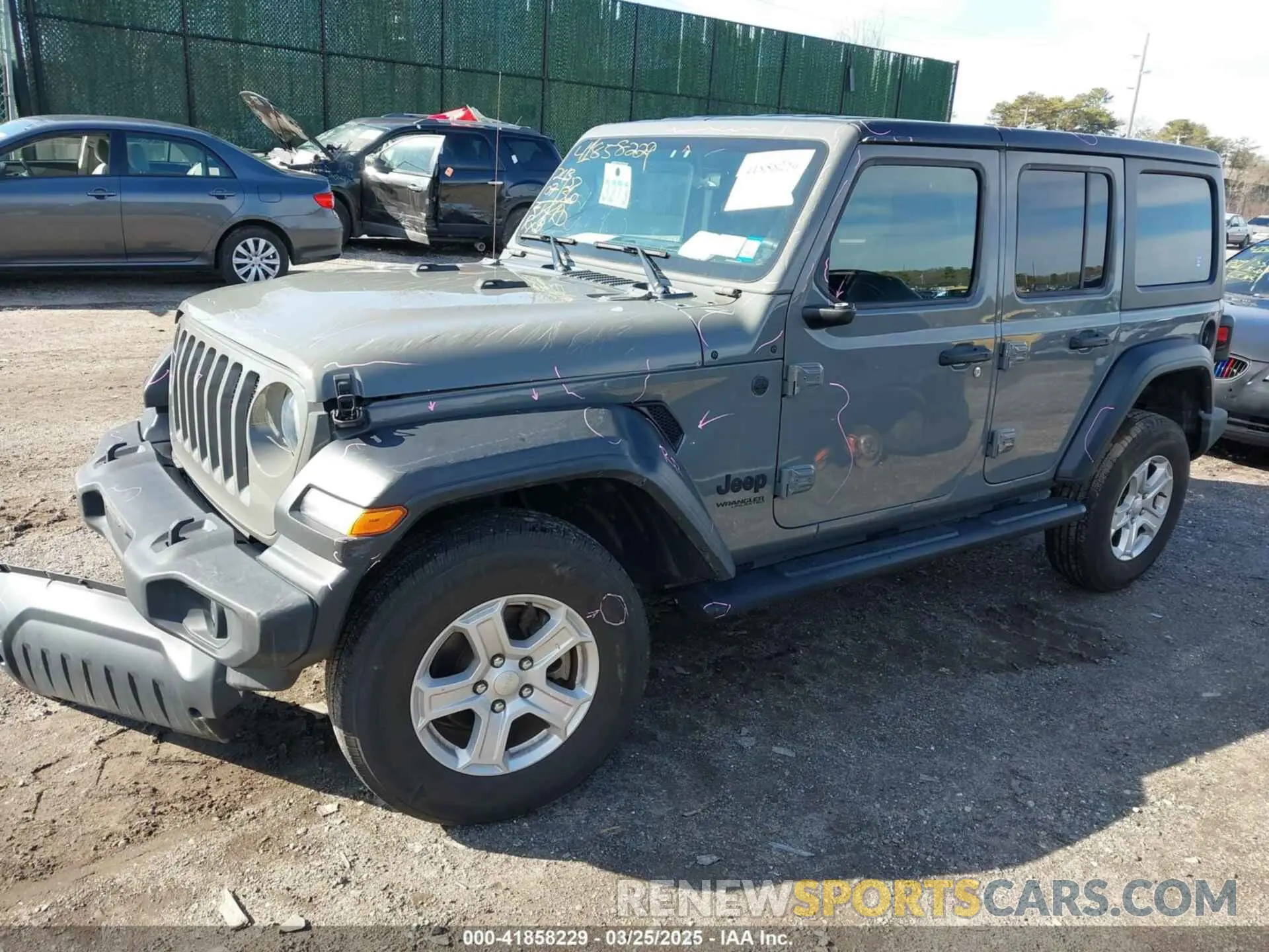 2 fotografías del automóvil dañado 1C4HJXDN2NW267658 JEEP WRANGLER UNLIMITED 2022