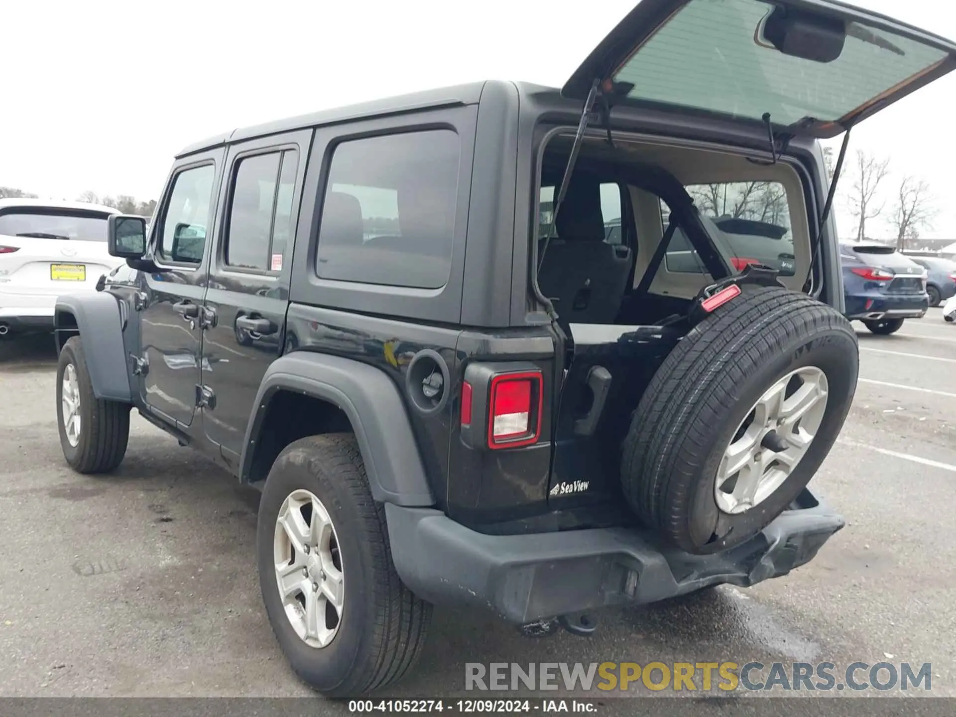 3 fotografías del automóvil dañado 1C4HJXDN3NW132771 JEEP WRANGLER UNLIMITED 2022