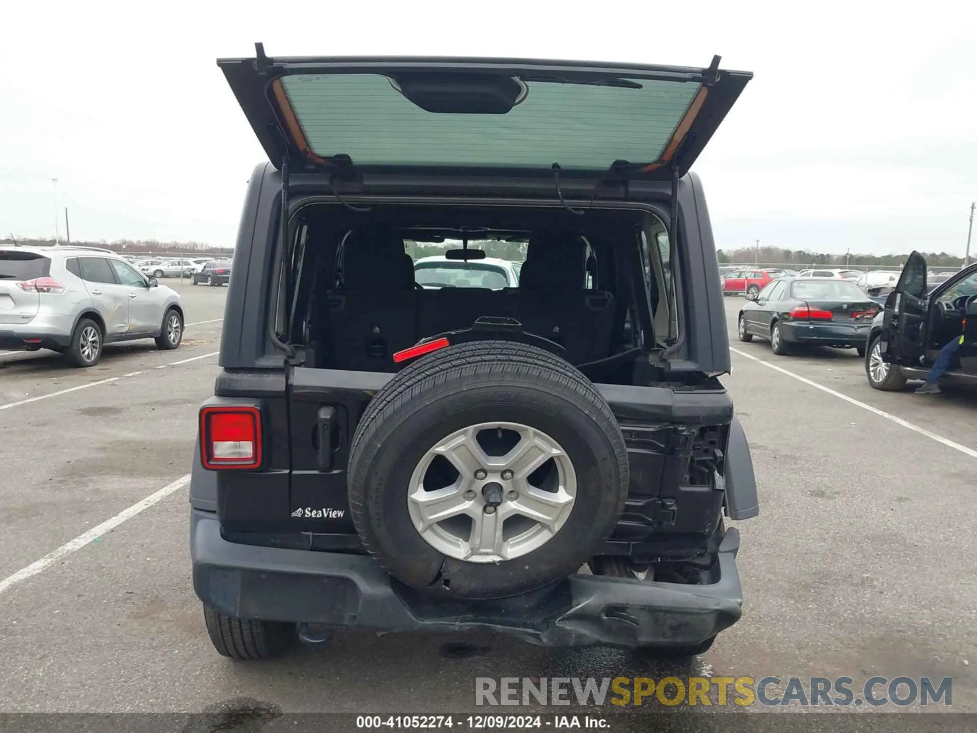 6 fotografías del automóvil dañado 1C4HJXDN3NW132771 JEEP WRANGLER UNLIMITED 2022