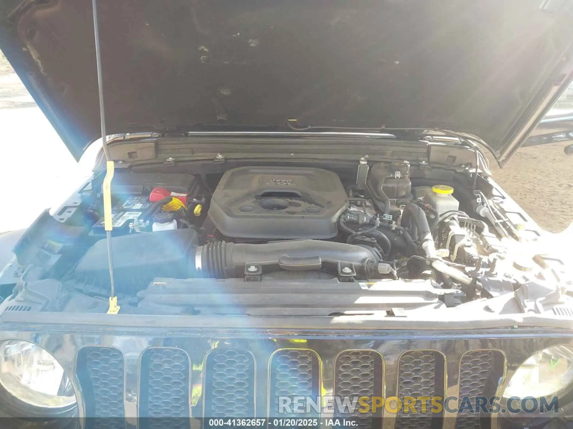 10 fotografías del automóvil dañado 1C4HJXDN6NW132859 JEEP WRANGLER UNLIMITED 2022