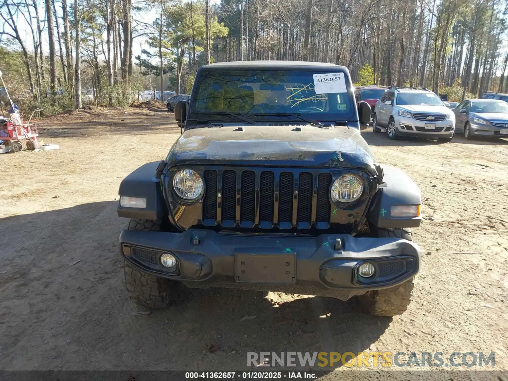 12 fotografías del automóvil dañado 1C4HJXDN6NW132859 JEEP WRANGLER UNLIMITED 2022
