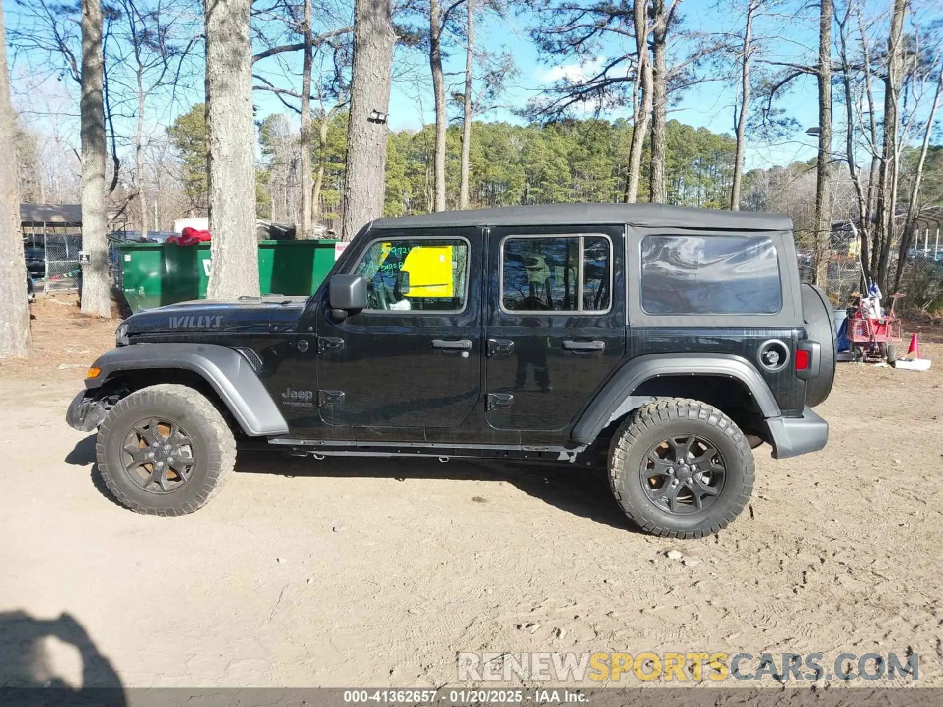 14 fotografías del automóvil dañado 1C4HJXDN6NW132859 JEEP WRANGLER UNLIMITED 2022
