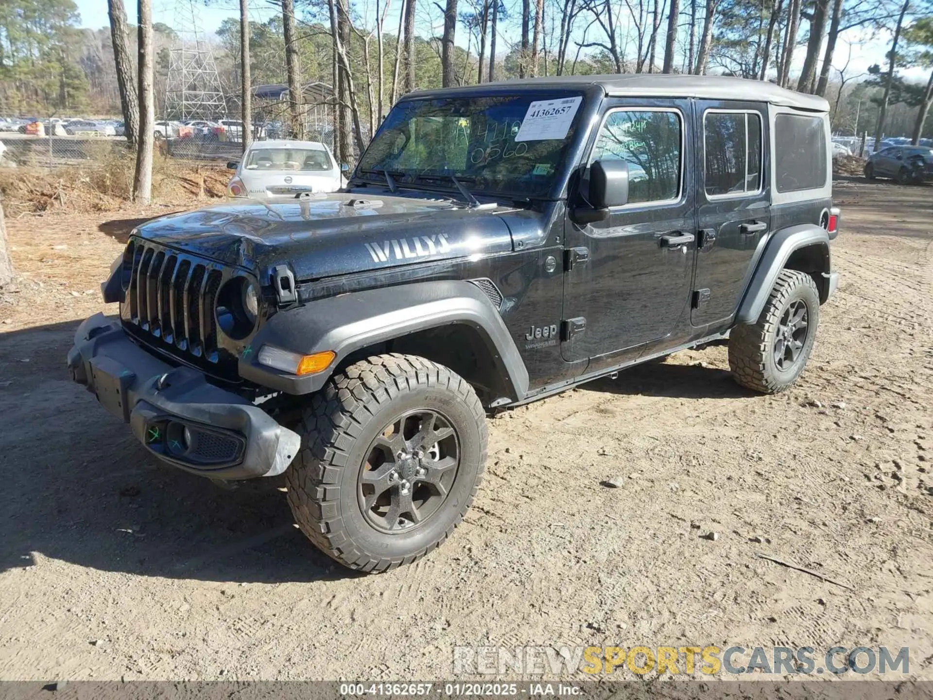 2 fotografías del automóvil dañado 1C4HJXDN6NW132859 JEEP WRANGLER UNLIMITED 2022