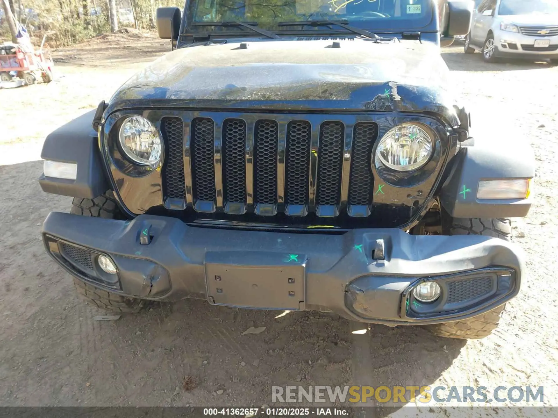 6 fotografías del automóvil dañado 1C4HJXDN6NW132859 JEEP WRANGLER UNLIMITED 2022