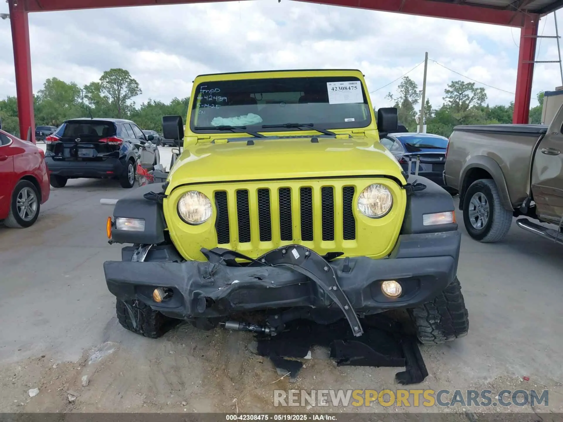 12 fotografías del automóvil dañado 1C4HJXDN7NW258132 JEEP WRANGLER UNLIMITED 2022