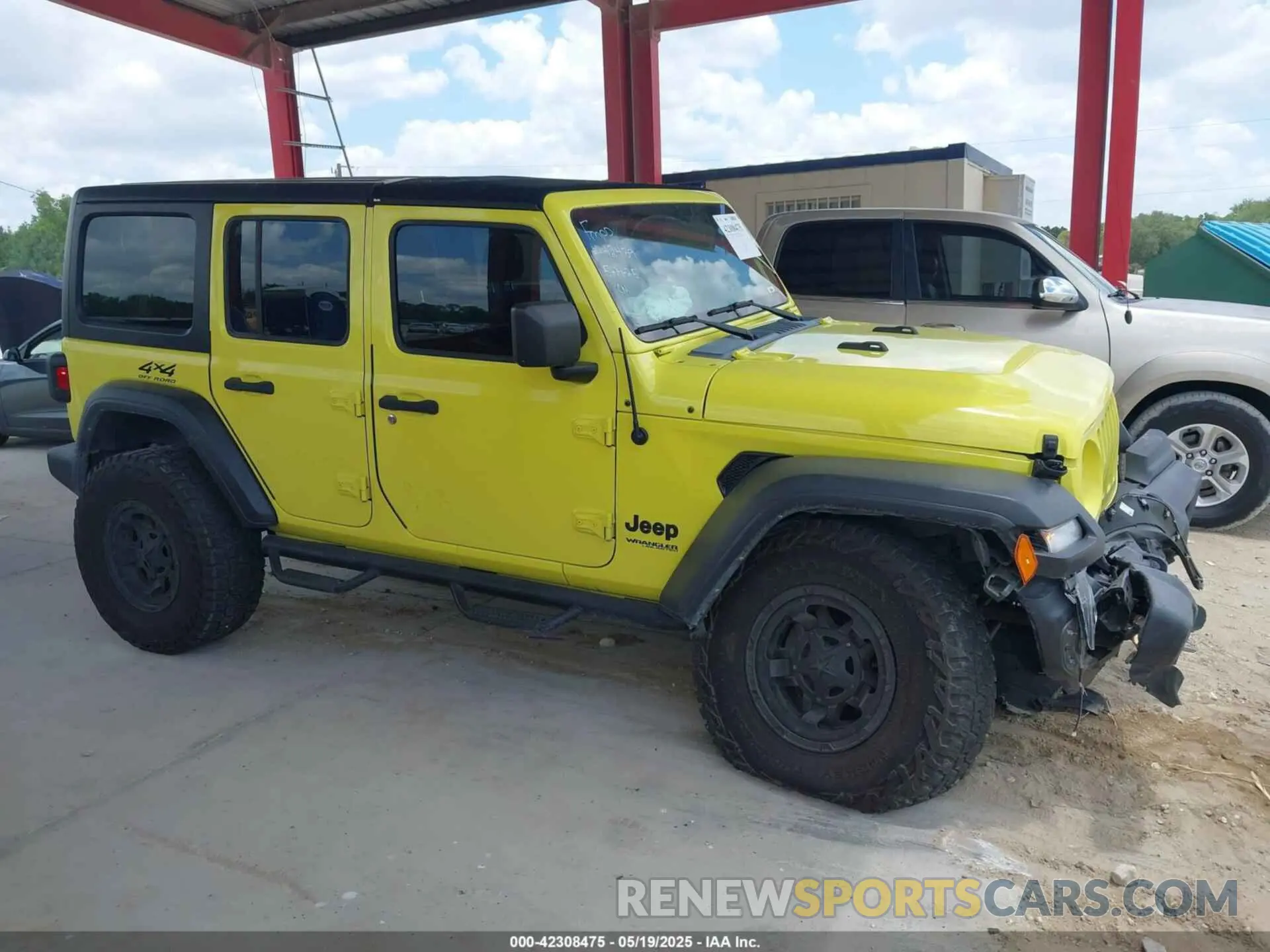 13 fotografías del automóvil dañado 1C4HJXDN7NW258132 JEEP WRANGLER UNLIMITED 2022