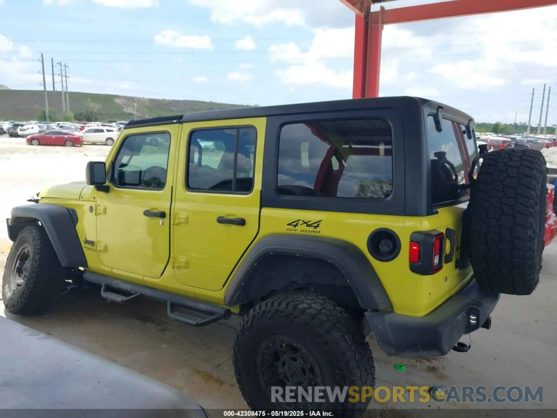 14 fotografías del automóvil dañado 1C4HJXDN7NW258132 JEEP WRANGLER UNLIMITED 2022