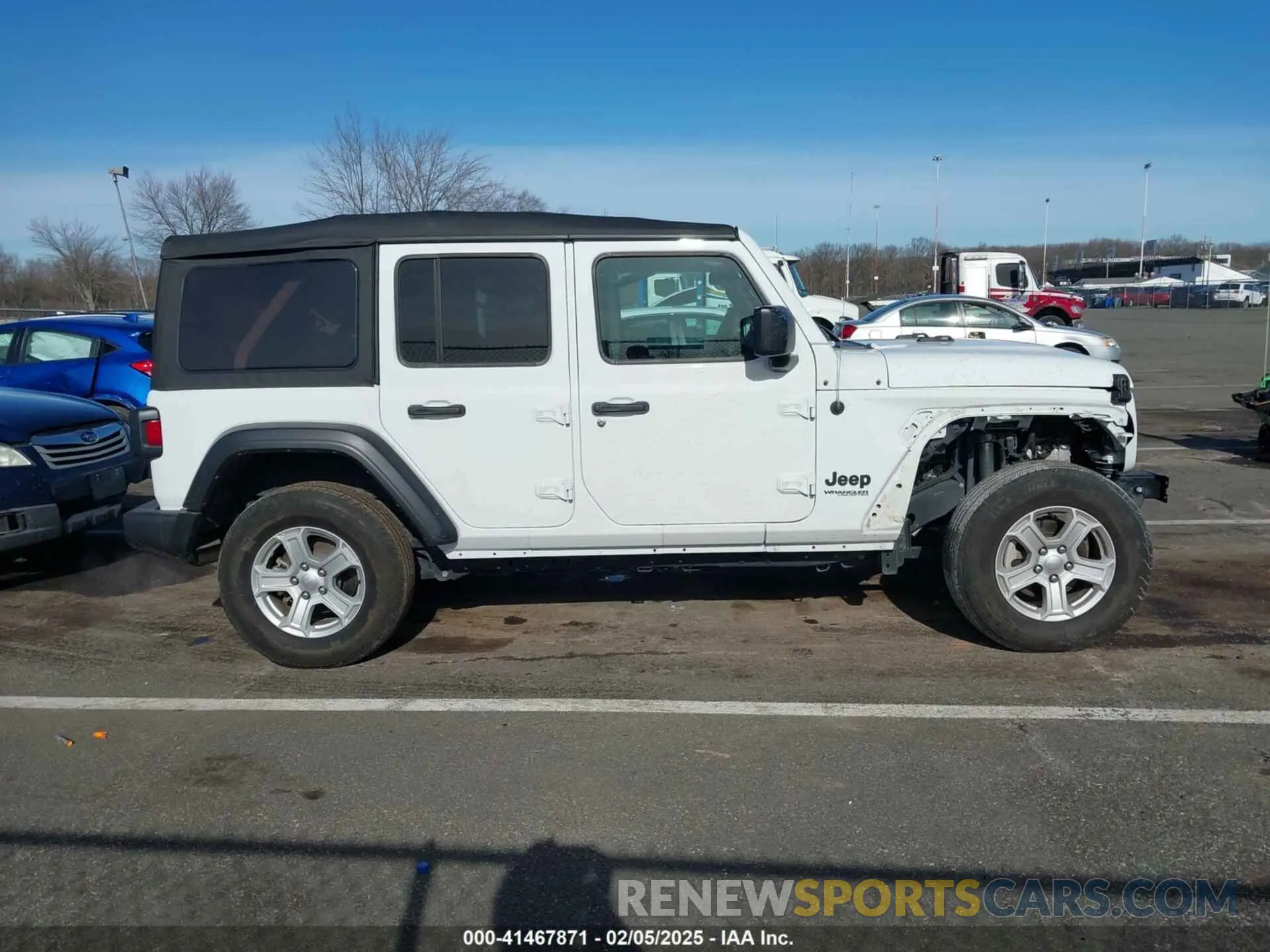 13 fotografías del automóvil dañado 1C4HJXDN9NW270184 JEEP WRANGLER UNLIMITED 2022