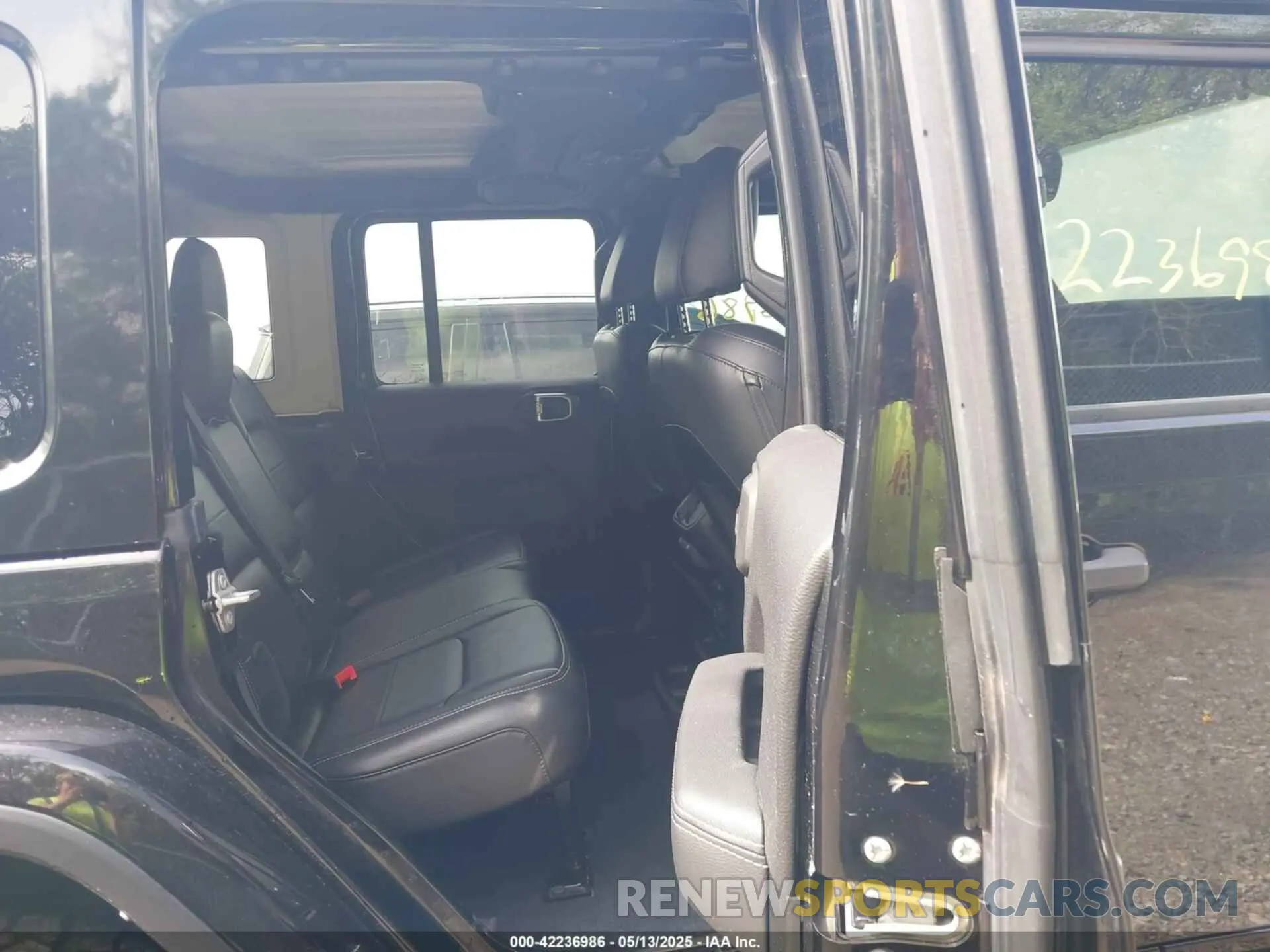 8 fotografías del automóvil dañado 1C4HJXEG6NW195167 JEEP WRANGLER UNLIMITED 2022