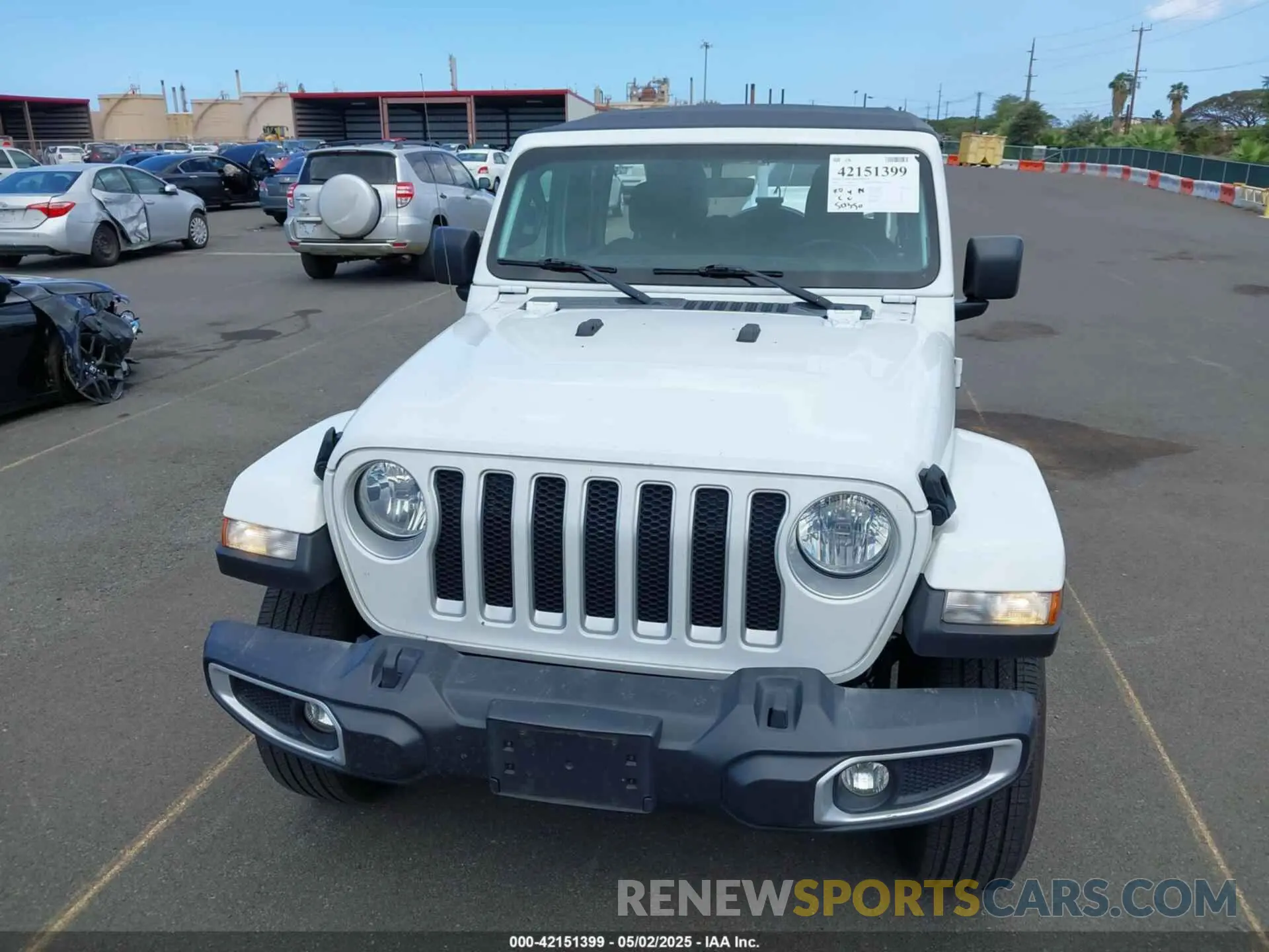 12 fotografías del automóvil dañado 1C4HJXEN0NW151017 JEEP WRANGLER UNLIMITED 2022