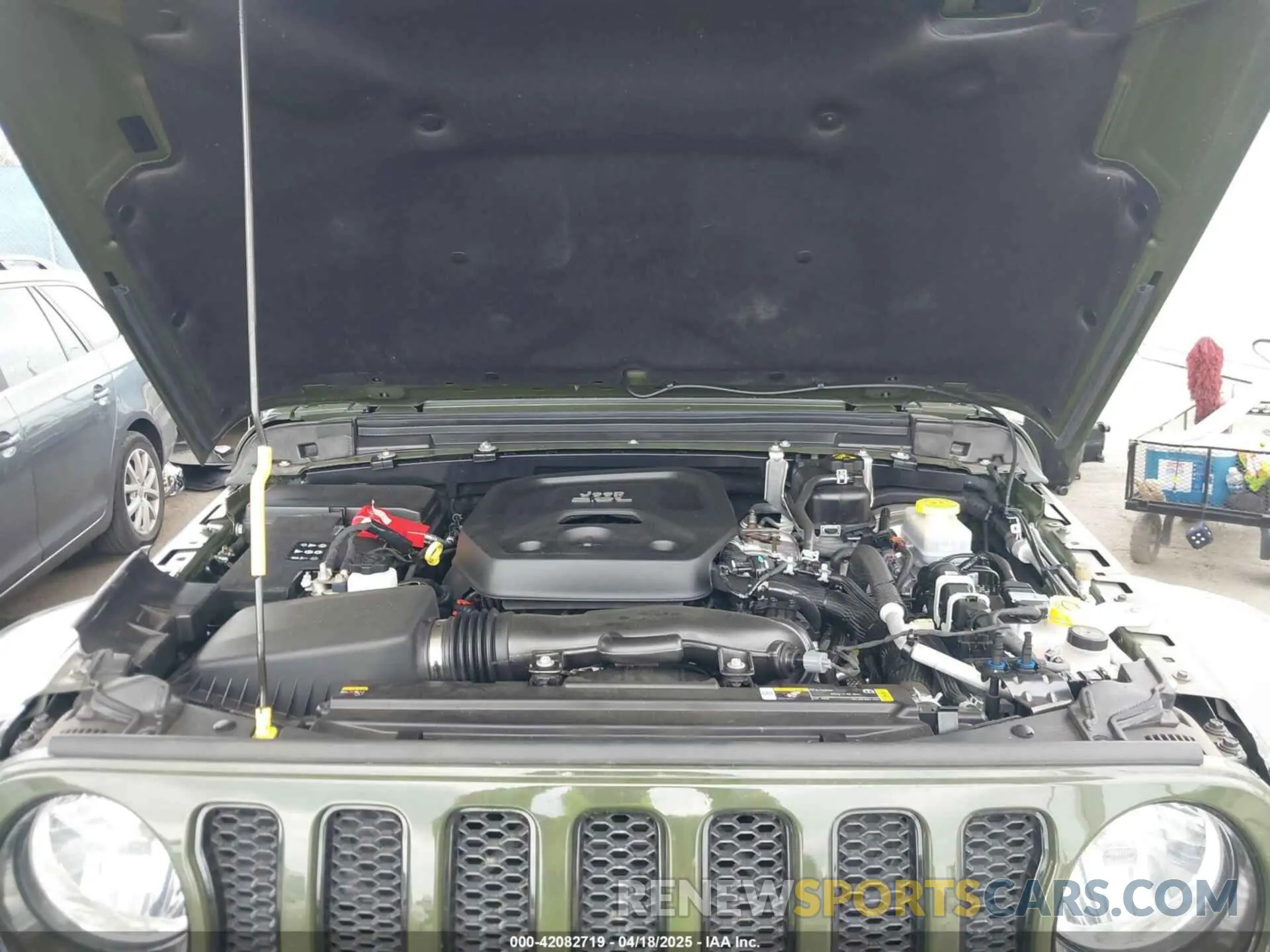 10 fotografías del automóvil dañado 1C4HJXEN1NW262627 JEEP WRANGLER UNLIMITED 2022