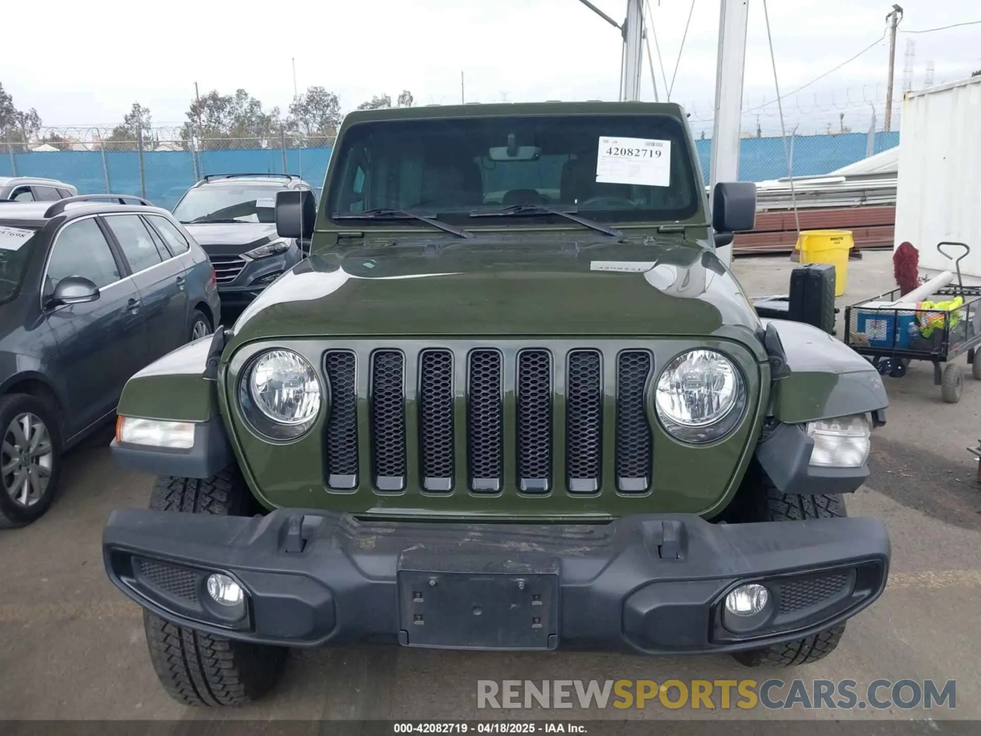 12 fotografías del automóvil dañado 1C4HJXEN1NW262627 JEEP WRANGLER UNLIMITED 2022
