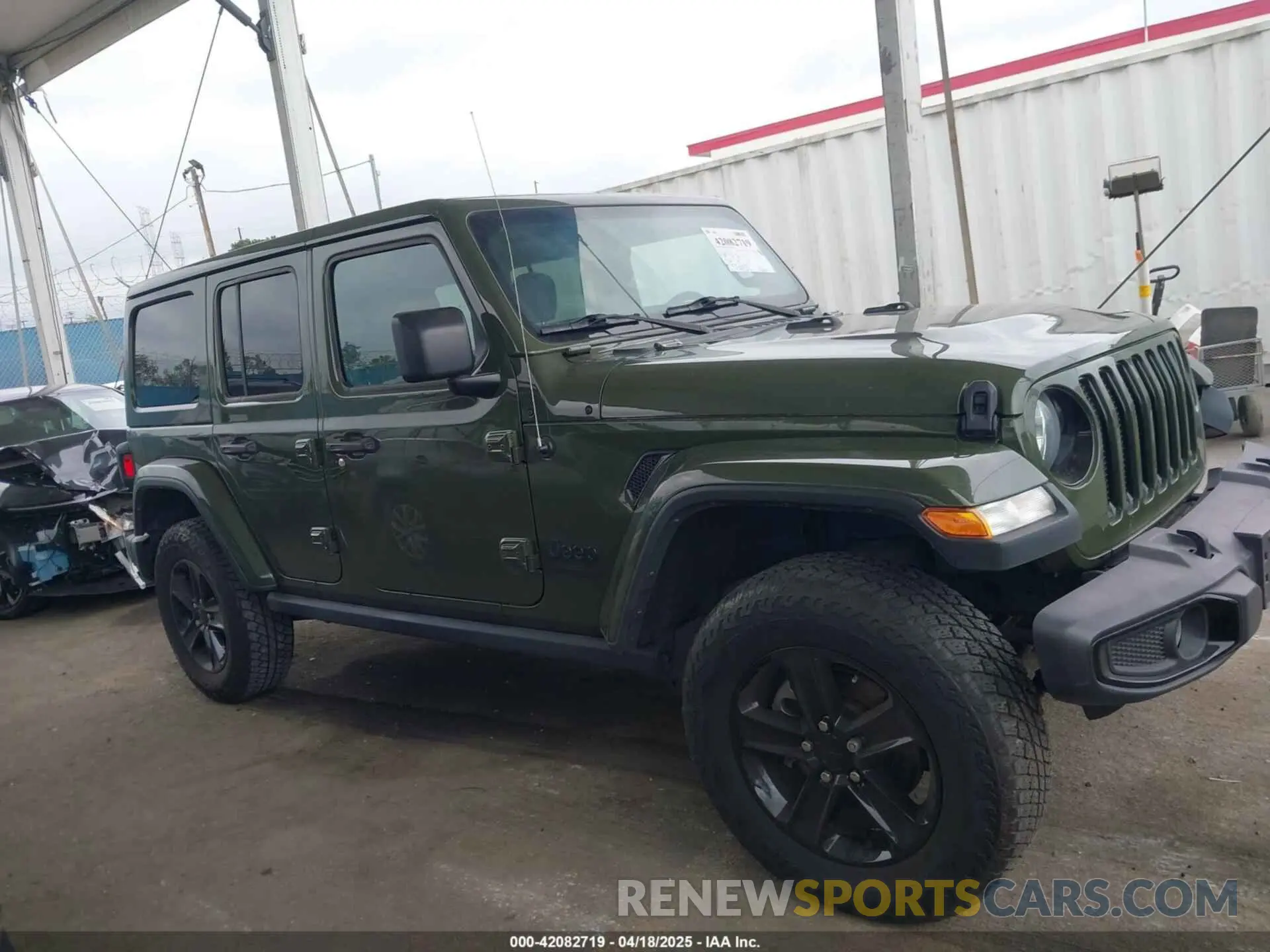 13 fotografías del automóvil dañado 1C4HJXEN1NW262627 JEEP WRANGLER UNLIMITED 2022