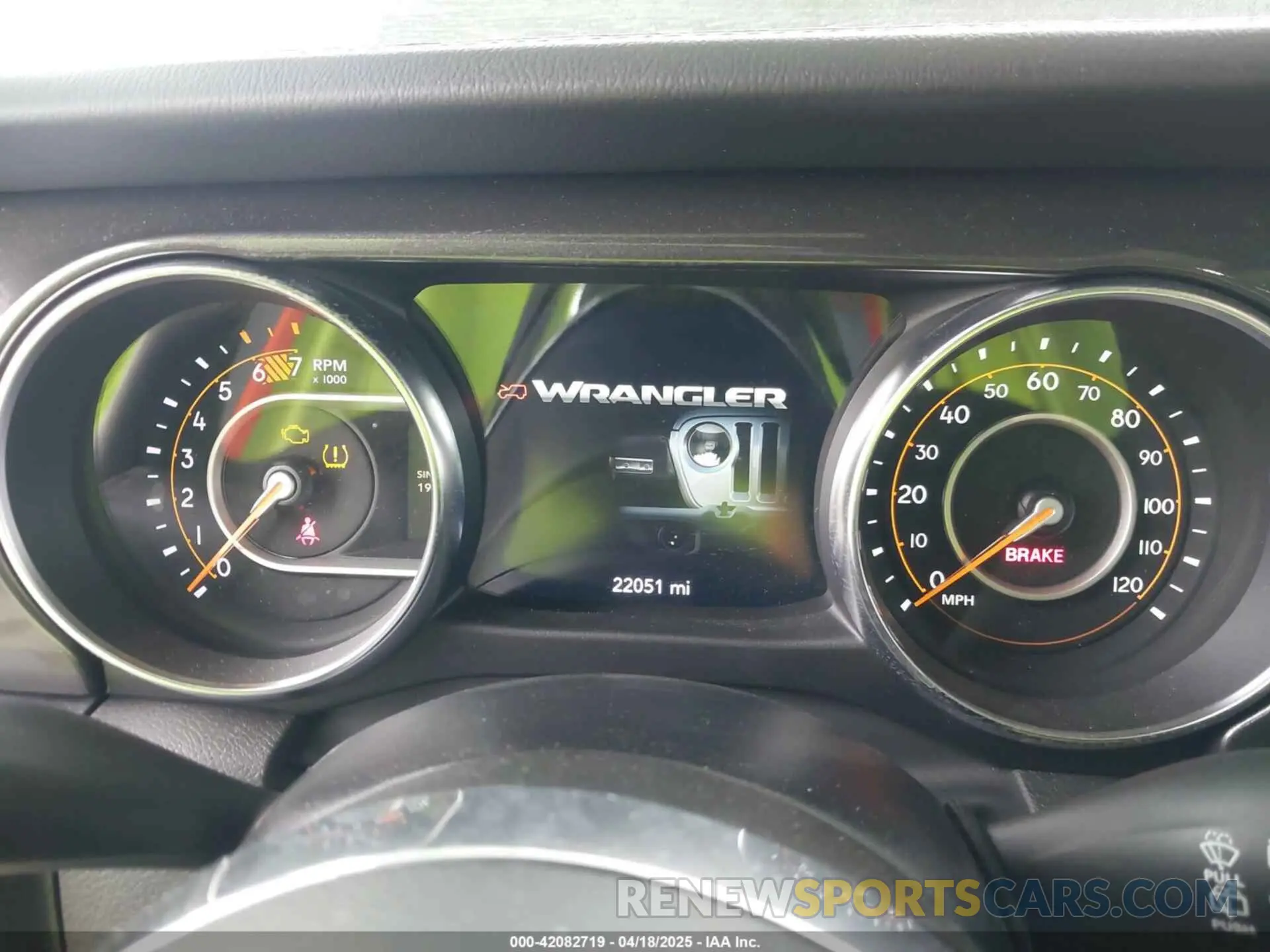 7 fotografías del automóvil dañado 1C4HJXEN1NW262627 JEEP WRANGLER UNLIMITED 2022