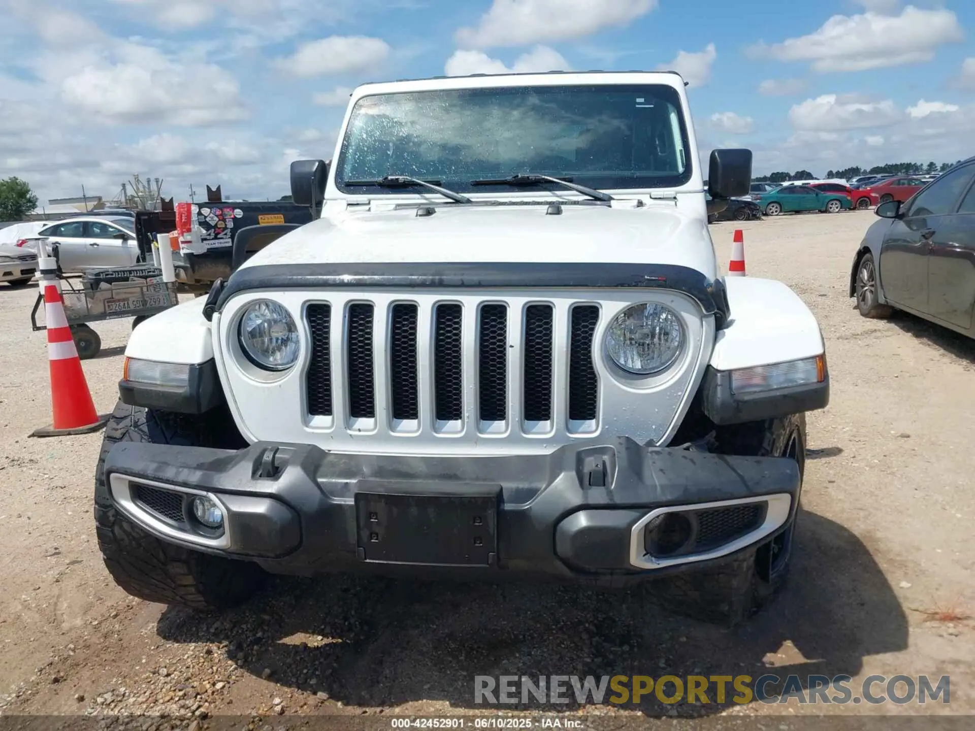 12 fotografías del automóvil dañado 1C4HJXEN5NW144922 JEEP WRANGLER UNLIMITED 2022
