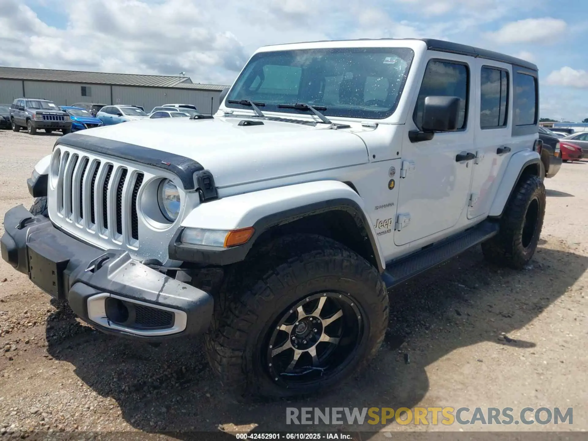 2 fotografías del automóvil dañado 1C4HJXEN5NW144922 JEEP WRANGLER UNLIMITED 2022