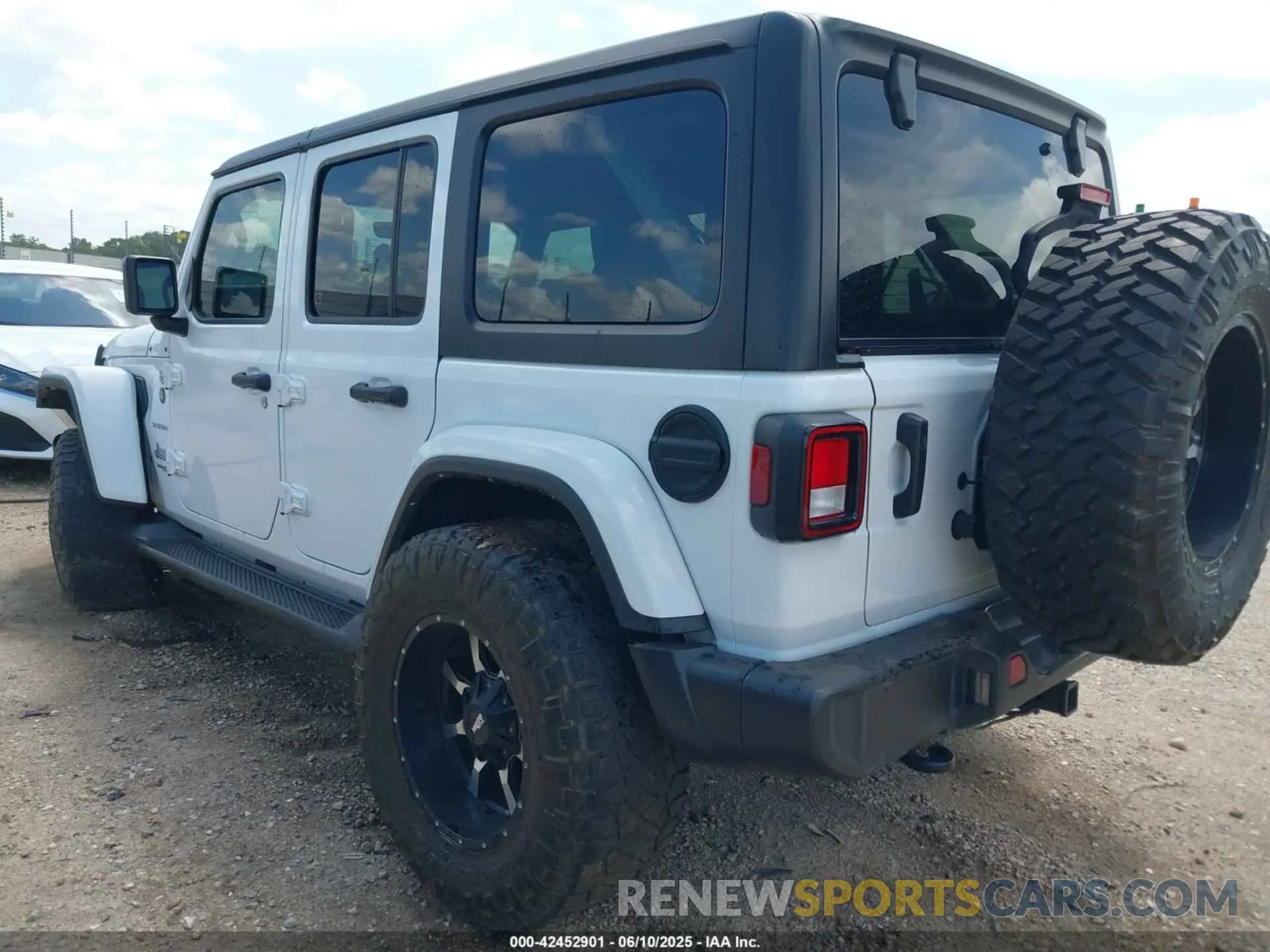 3 fotografías del automóvil dañado 1C4HJXEN5NW144922 JEEP WRANGLER UNLIMITED 2022