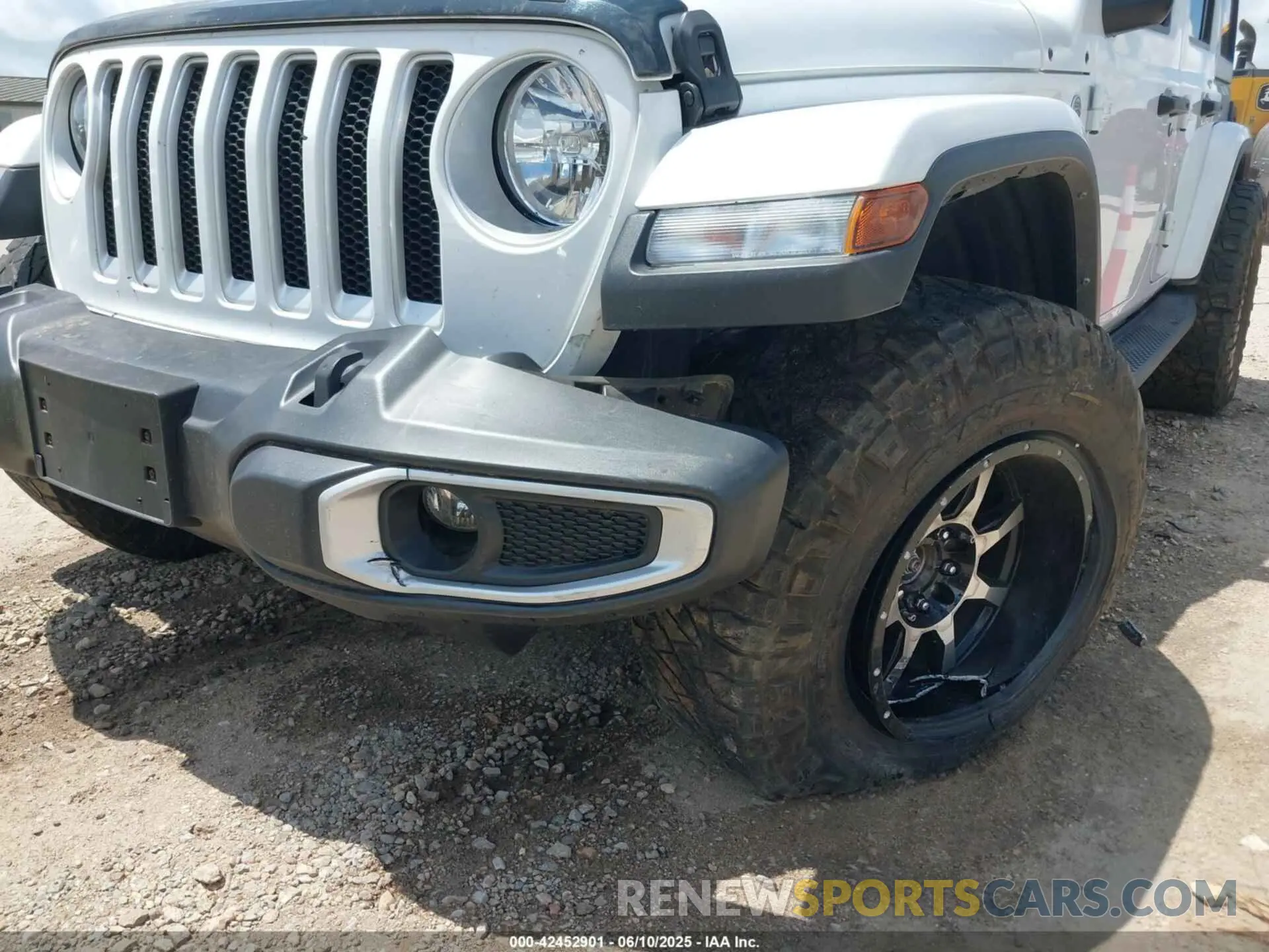 6 fotografías del automóvil dañado 1C4HJXEN5NW144922 JEEP WRANGLER UNLIMITED 2022