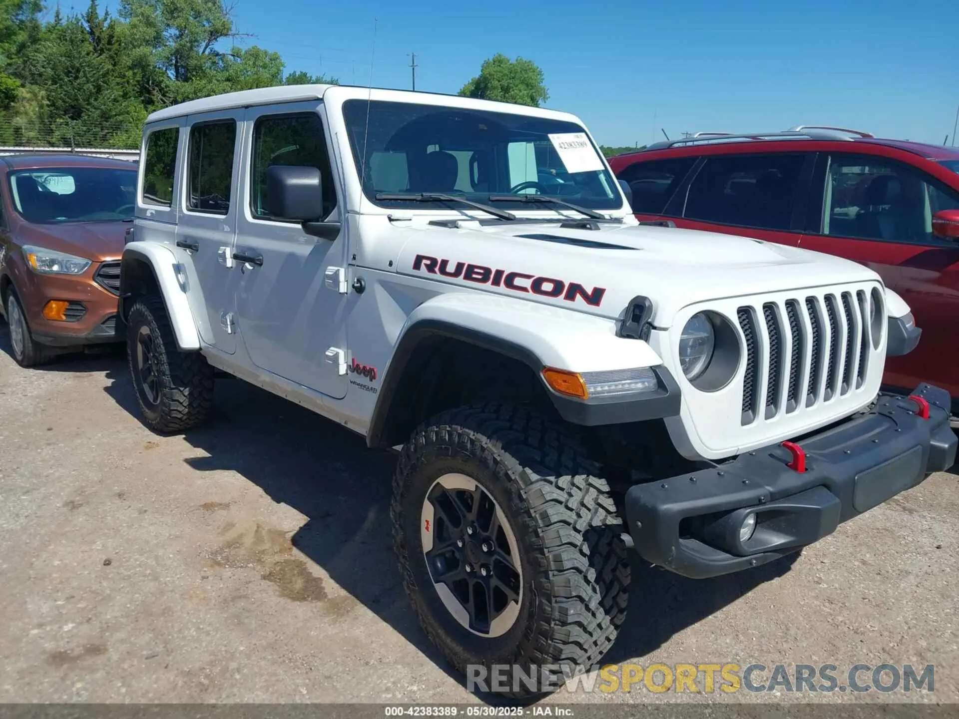 1 fotografías del automóvil dañado 1C4HJXFG6NW218378 JEEP WRANGLER UNLIMITED 2022