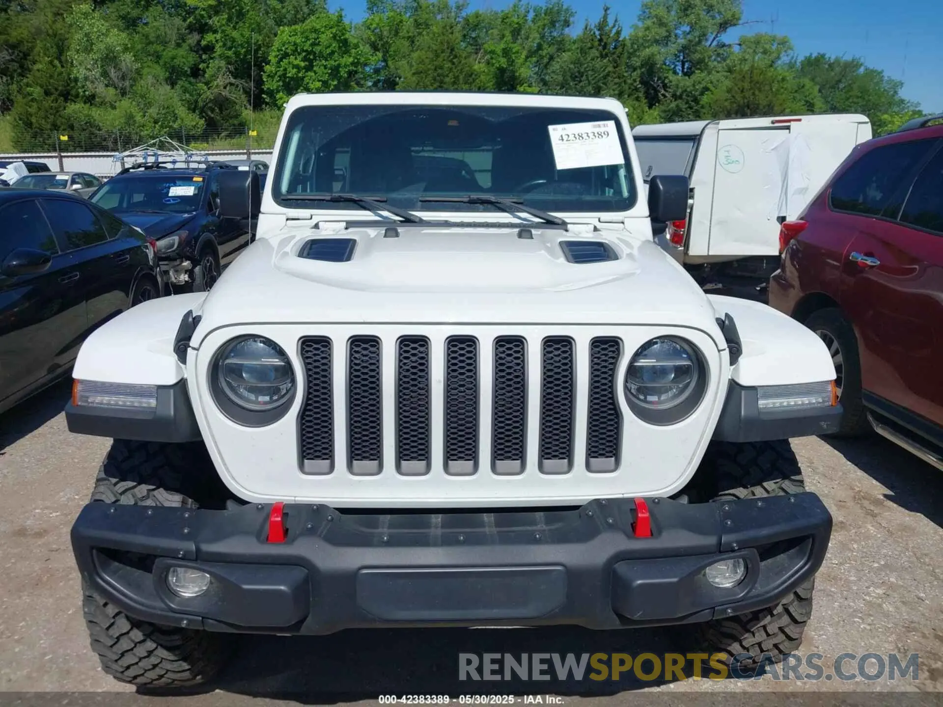 12 fotografías del automóvil dañado 1C4HJXFG6NW218378 JEEP WRANGLER UNLIMITED 2022