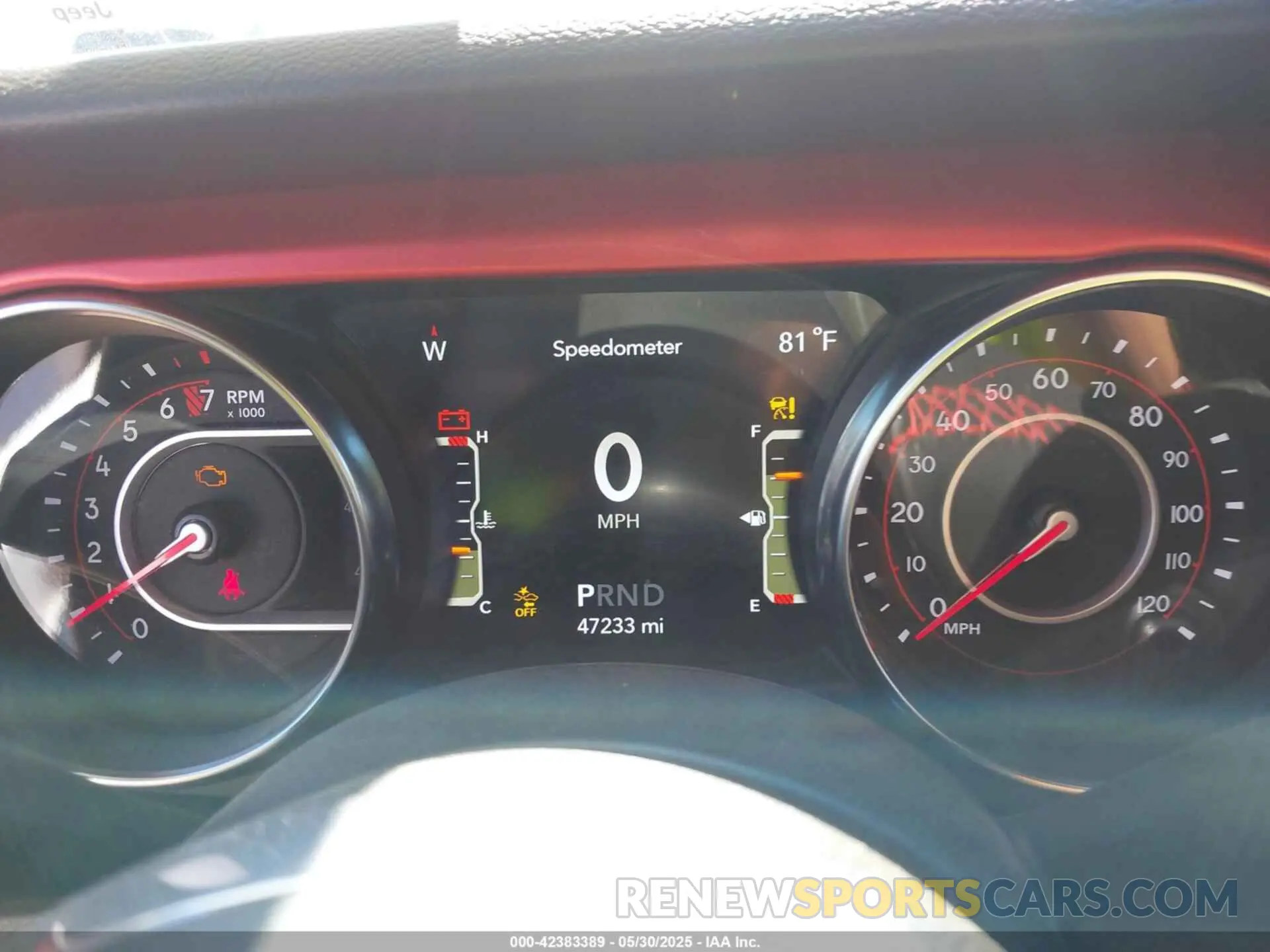 7 fotografías del automóvil dañado 1C4HJXFG6NW218378 JEEP WRANGLER UNLIMITED 2022