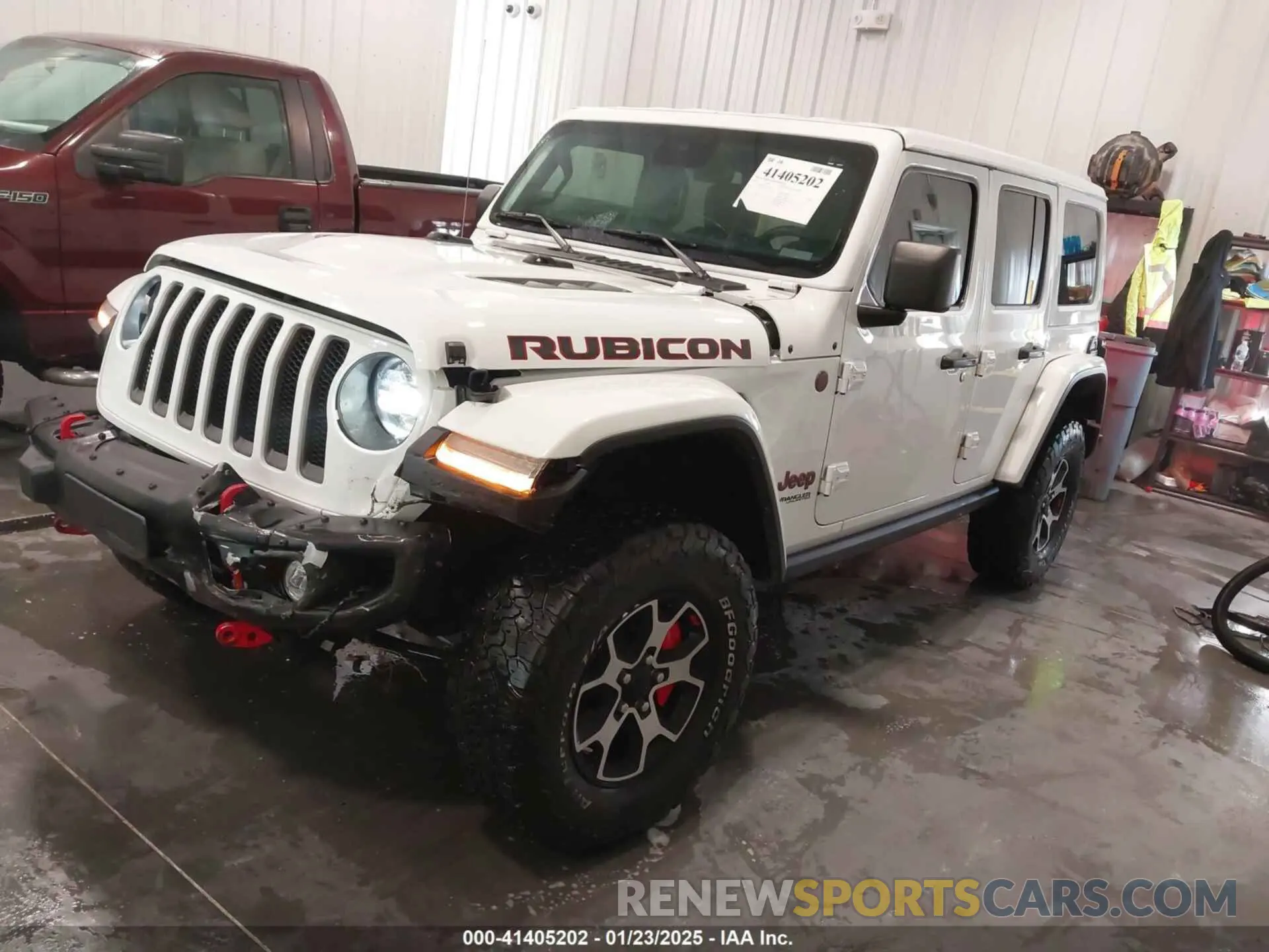 2 fotografías del automóvil dañado 1C4HJXFG7NW106446 JEEP WRANGLER UNLIMITED 2022